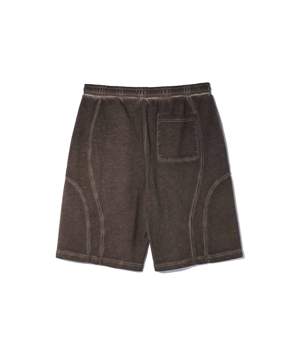 크리틱(CRITIC) WORMHOLE WASHED SHORT PANTS BROWN