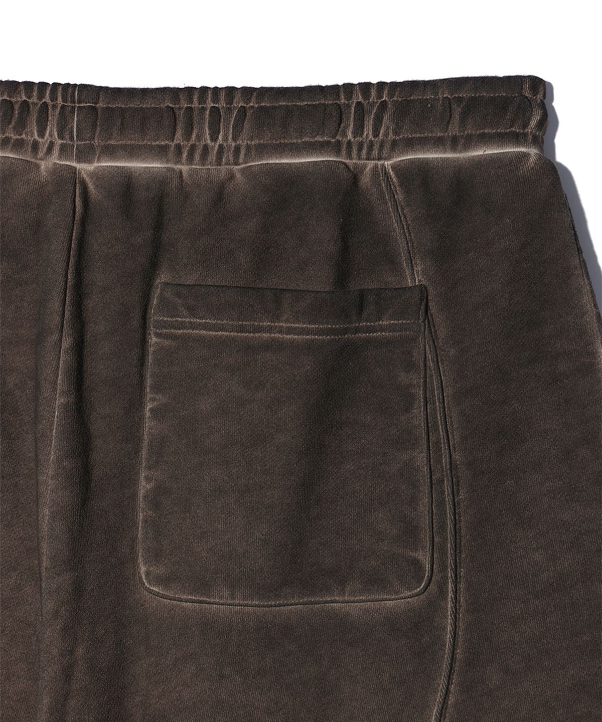크리틱(CRITIC) WORMHOLE WASHED SHORT PANTS BROWN