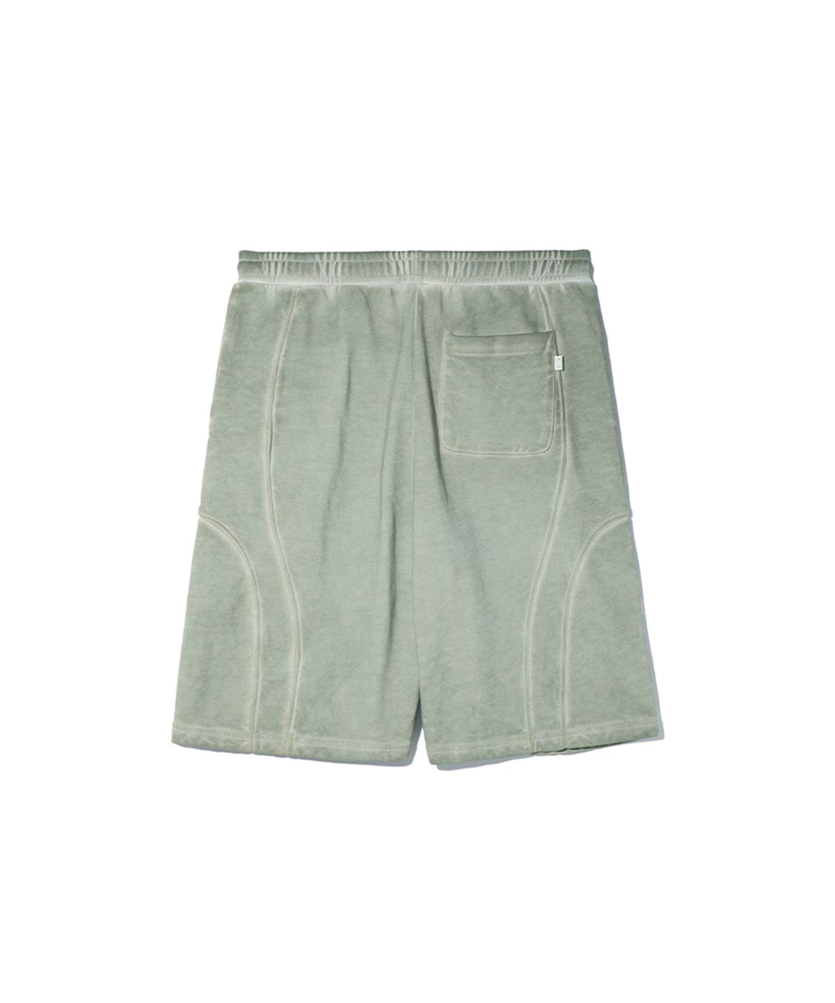 크리틱(CRITIC) WORMHOLE WASHED SHORT PANTS LIGHT KHAKI