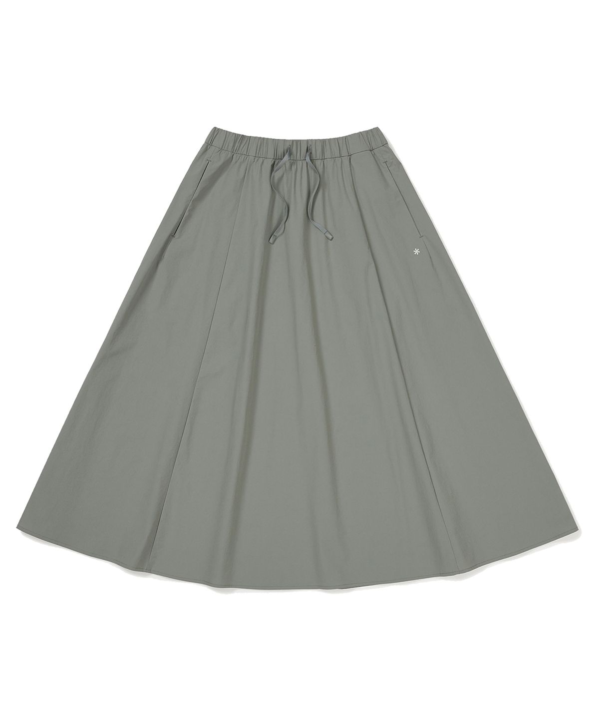 스노우피크 어패럴(SNOWPEAK APPAREL) 씬테크 여성 우븐 스커트 Light Khaki (S24MWSSK31)