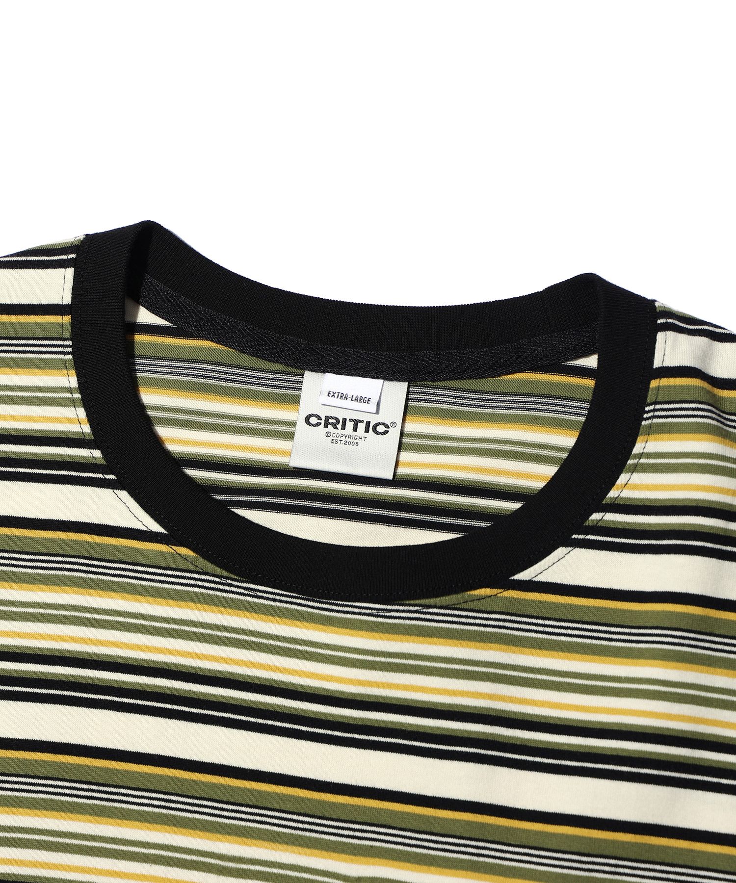 【CRITIC】 WORMHOLE LOGO T-SHIRTS MUSINSA | CRITIC WORMHOLE LOGO STRIPE T-SHIRTS GREEN