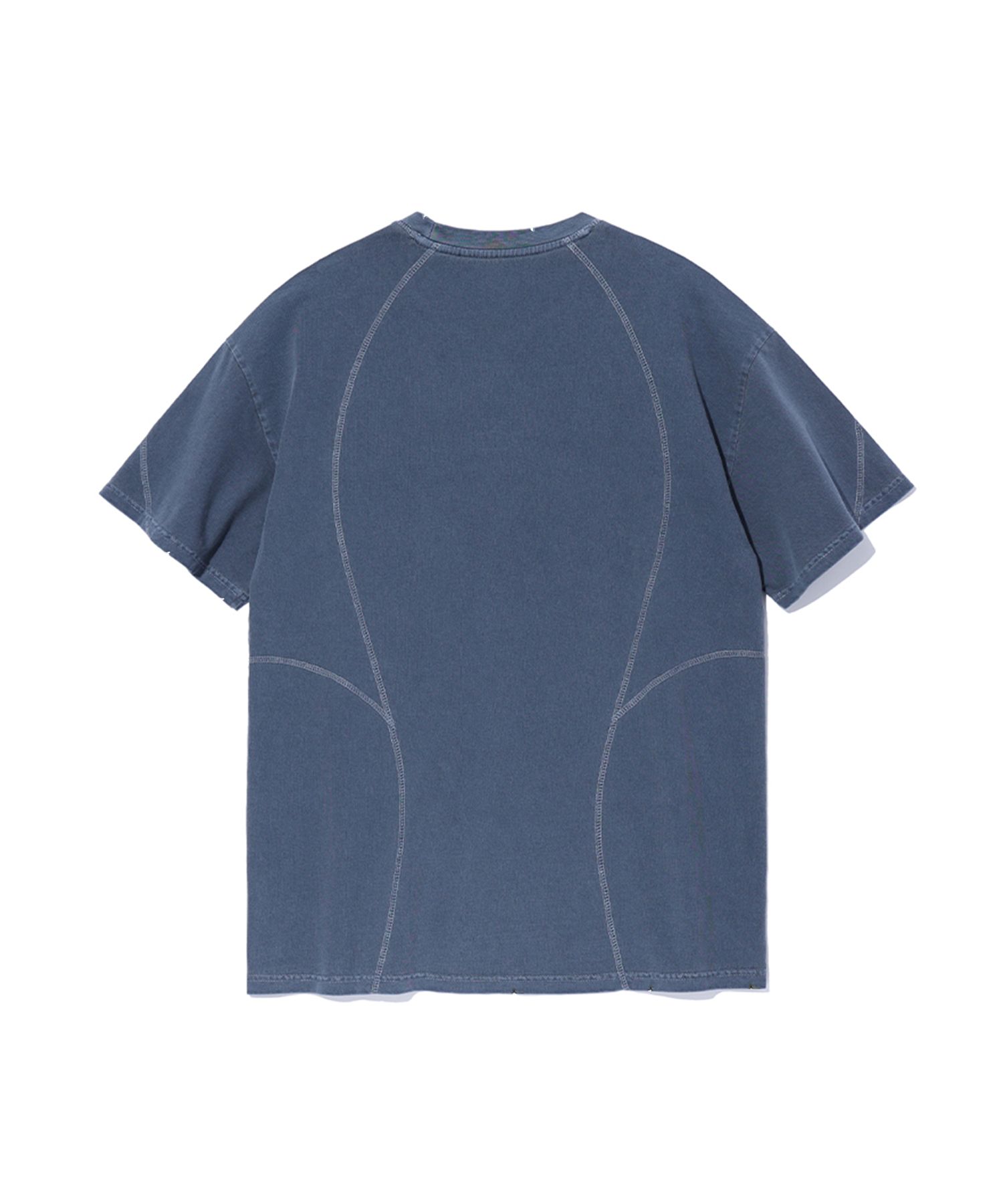 ◆24SS CRITIC INCISION PIGMENT T-SHIRTS/3色◆ MUSINSA公式 | CRITIC INCISION PIGMENT T-SHIRTS BLUE