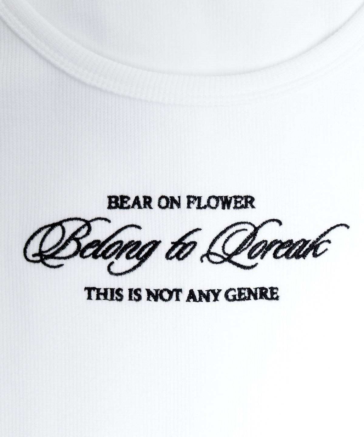 애니타임로릭(ANYTIME LOREAK) LOTUS U-NECK SLEEVE-WHITE