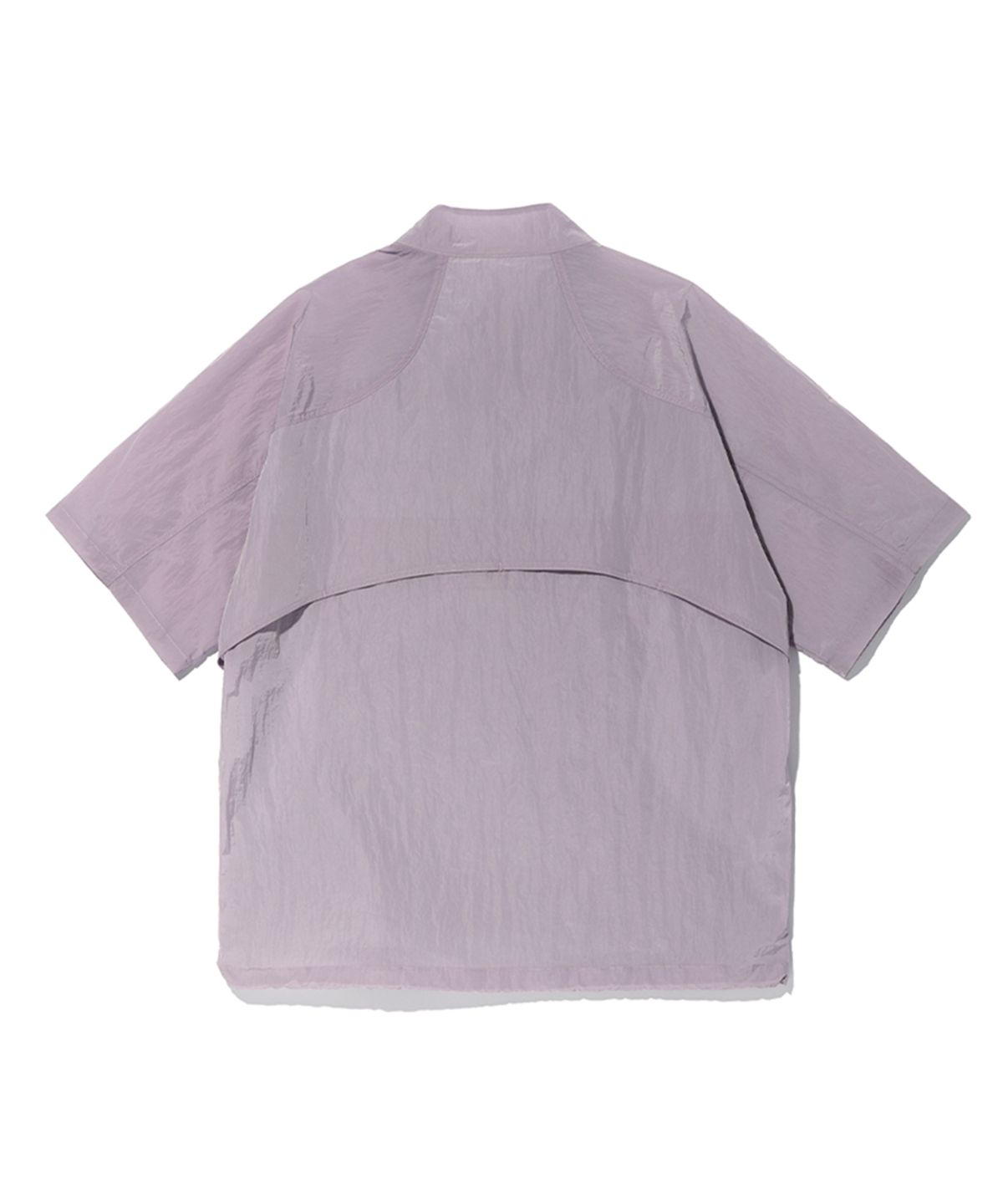 크리틱(CRITIC) HALF ZIP WOVEN ANORAK PINK