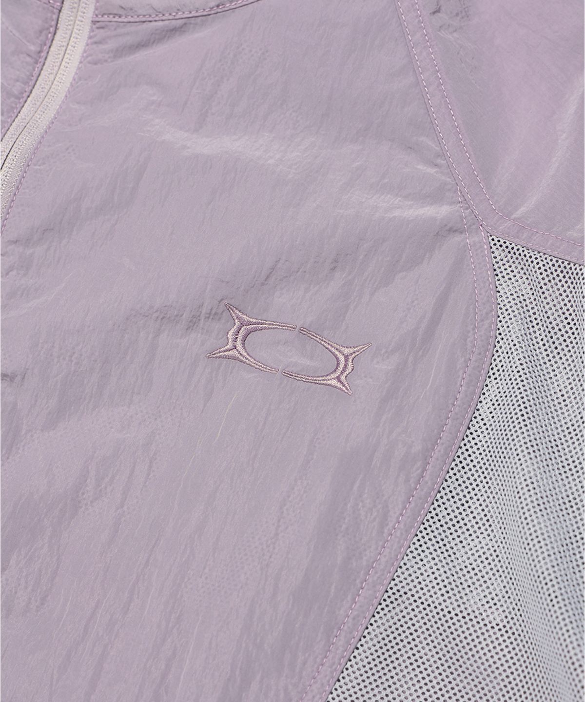 크리틱(CRITIC) HALF ZIP WOVEN ANORAK PINK