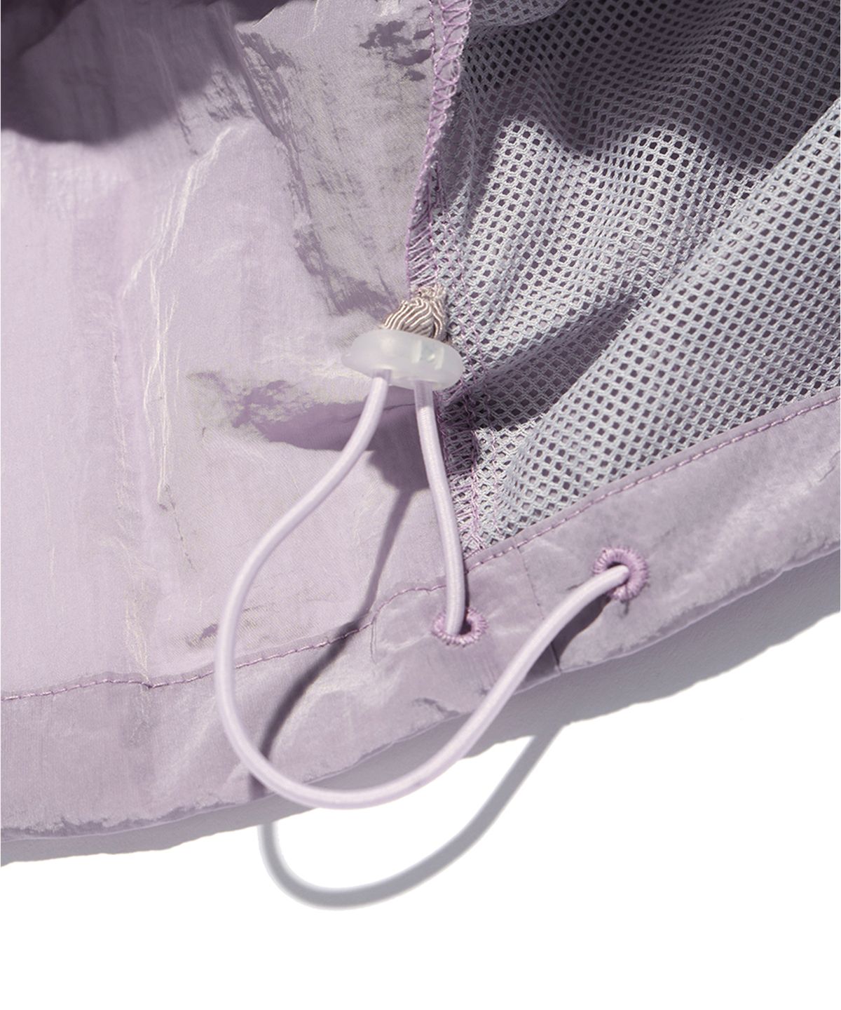 크리틱(CRITIC) HALF ZIP WOVEN ANORAK PINK