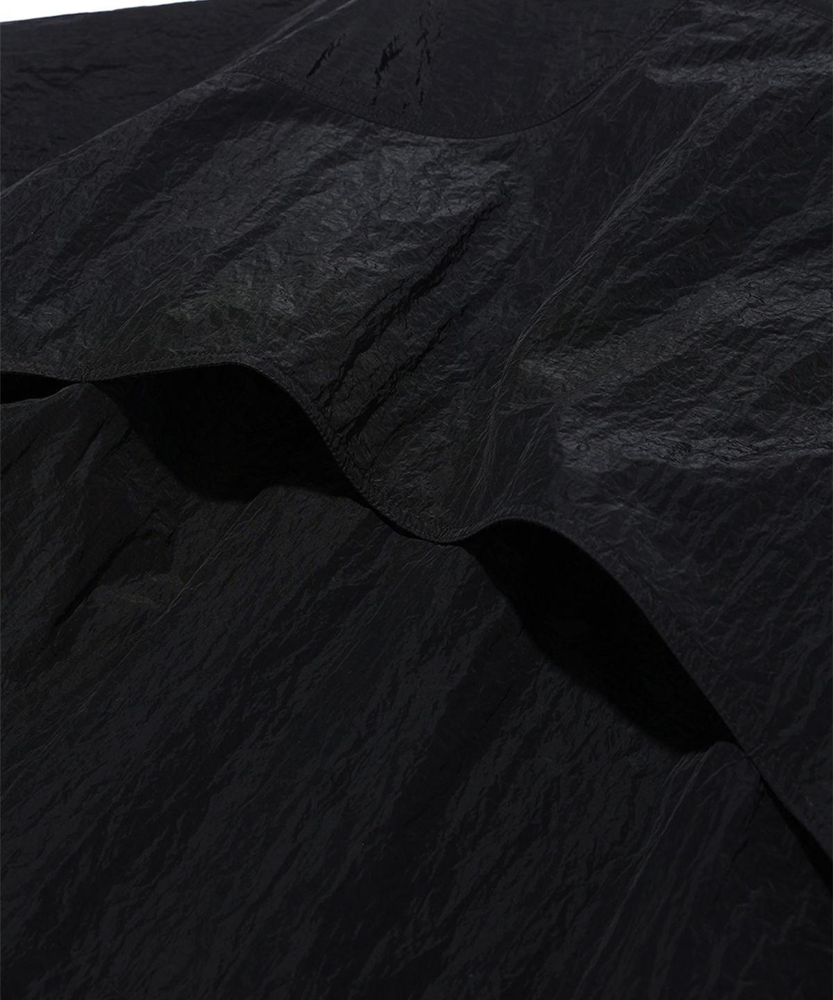 크리틱(CRITIC) HALF ZIP WOVEN ANORAK BLACK