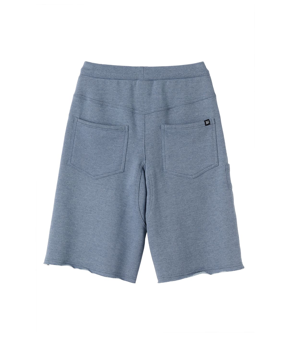 배디(BADEE) Glitter Applique Half Pants Dust Blue