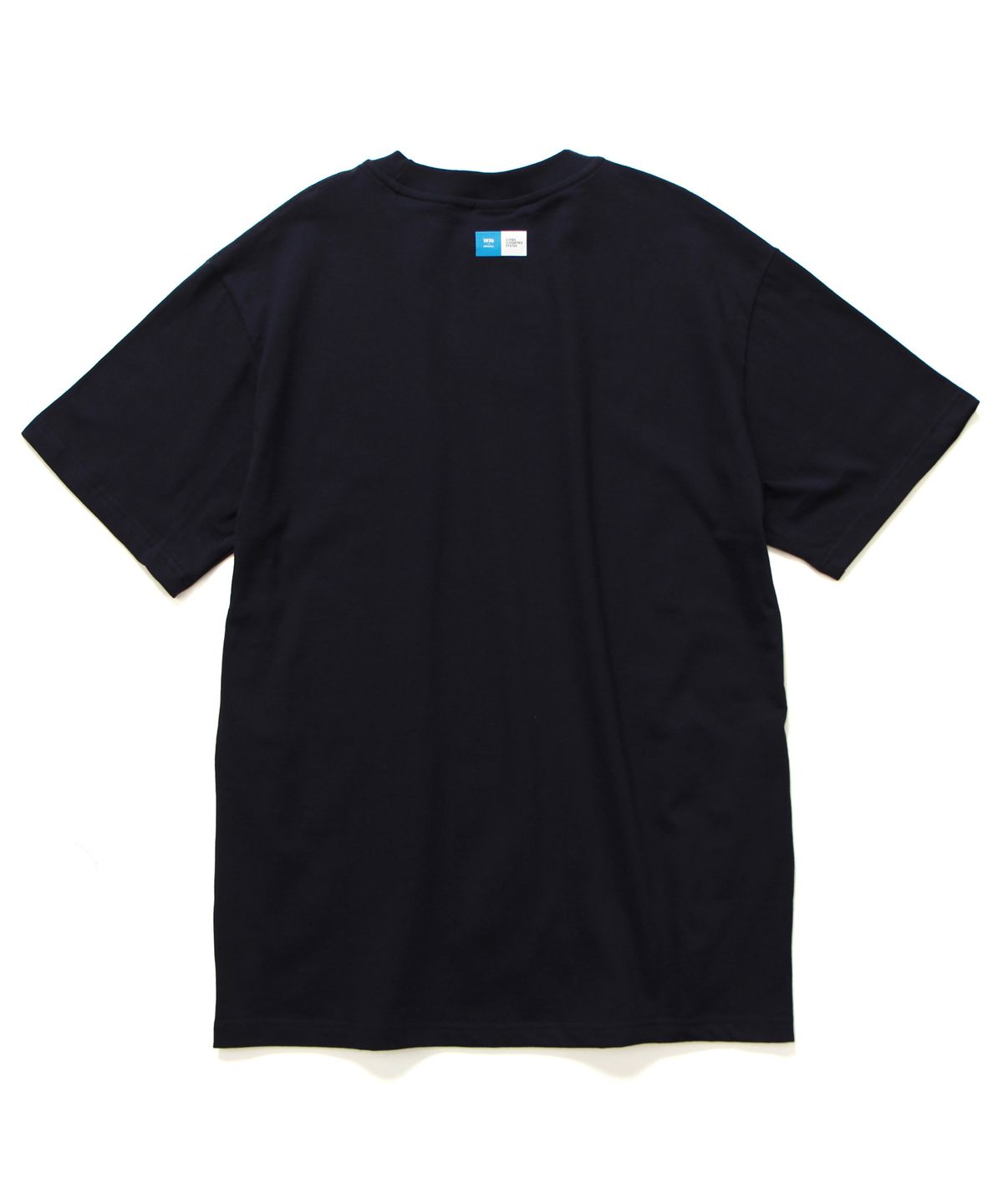 앱놀머씽(ABNORMALTHING) 심볼릭 미니 오버핏 티셔츠 네이비  (SYMBOLIC MINI T-SHIRT NAVY)