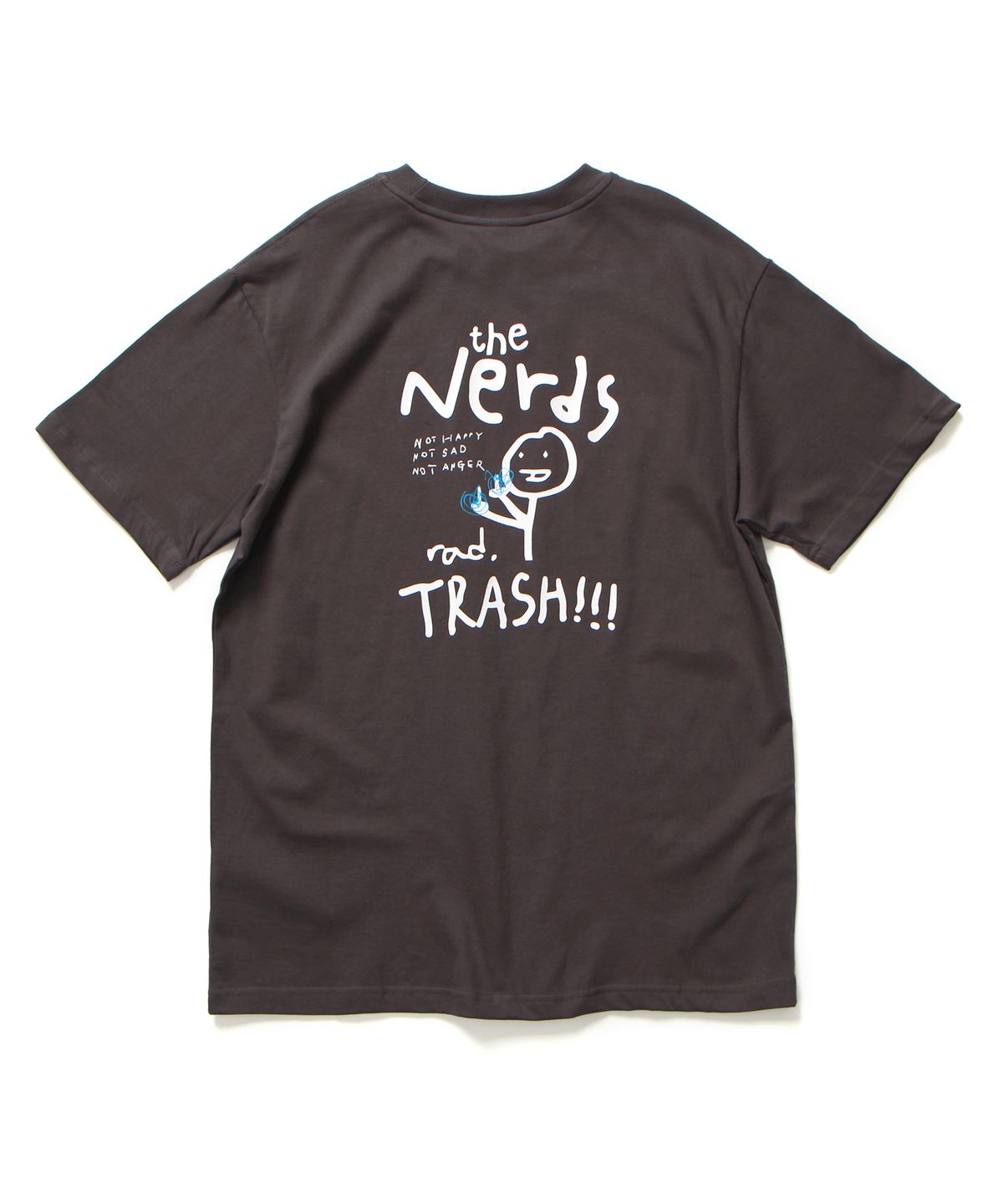 앱놀머씽(ABNORMALTHING) NERDS 티셔츠 차콜 (NERDS T-SHIRT CHARCOAL)