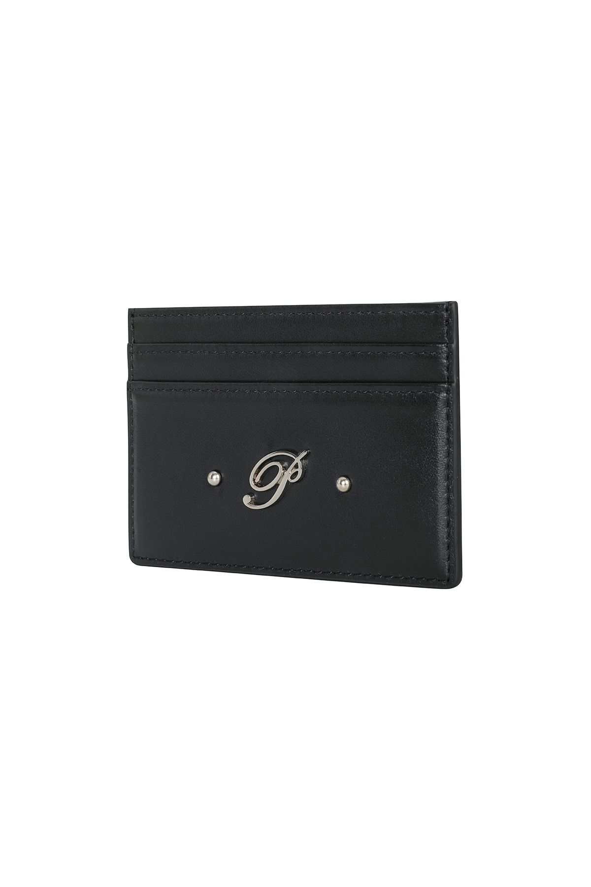 페인오어플레져(PAINORPLEASURE) SIGNATURE CARD WALLET black