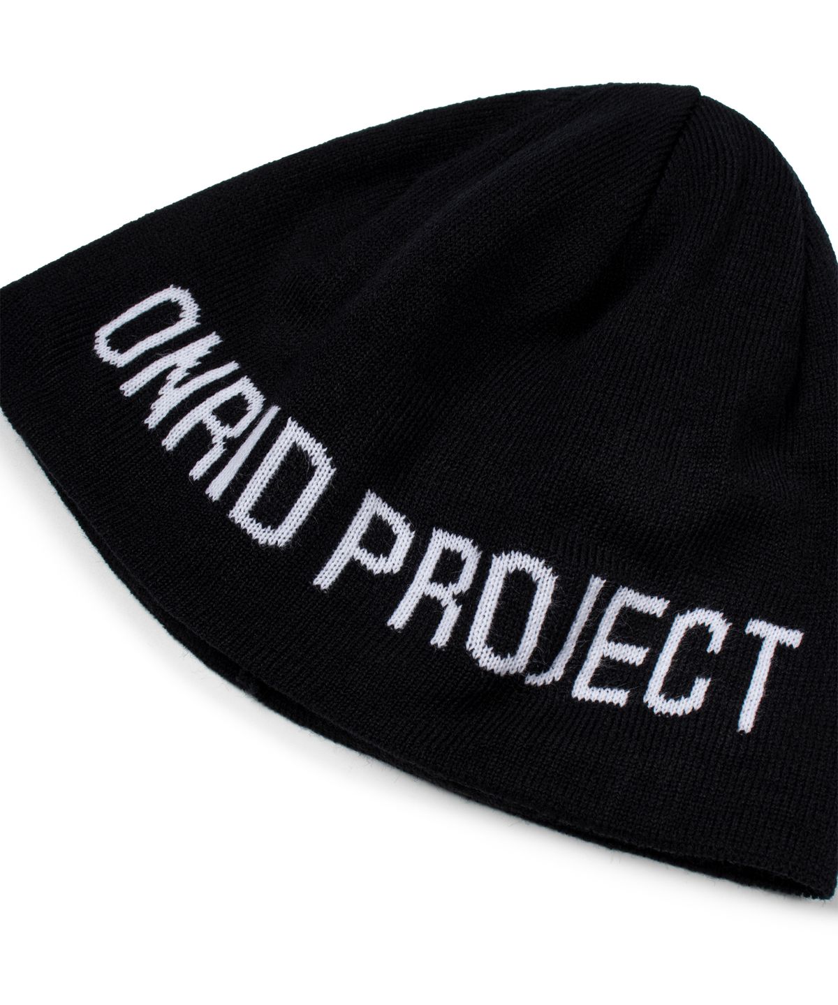 온리드프로젝트(ONRIDPROJECT) 에센셜 로고 비니 - 블랙