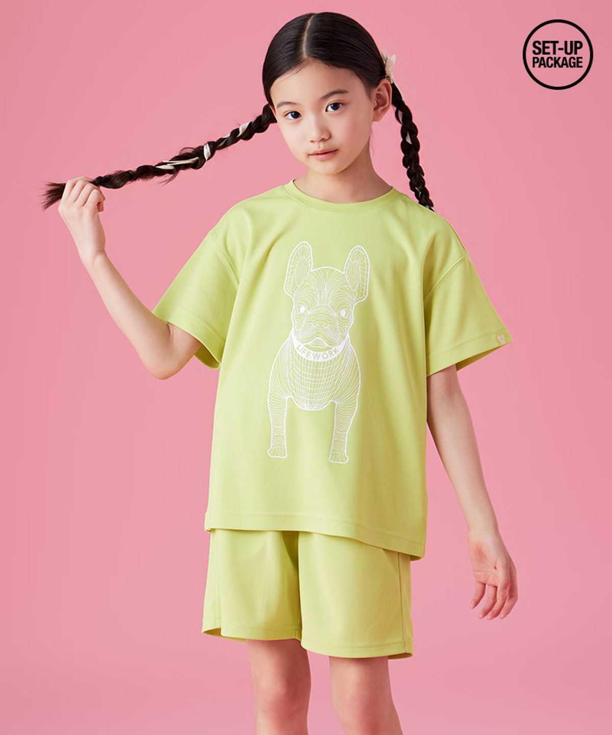 라이프워크 키즈(LIFEWORK KIDS) 키즈) 컬러풀 라독 셋업