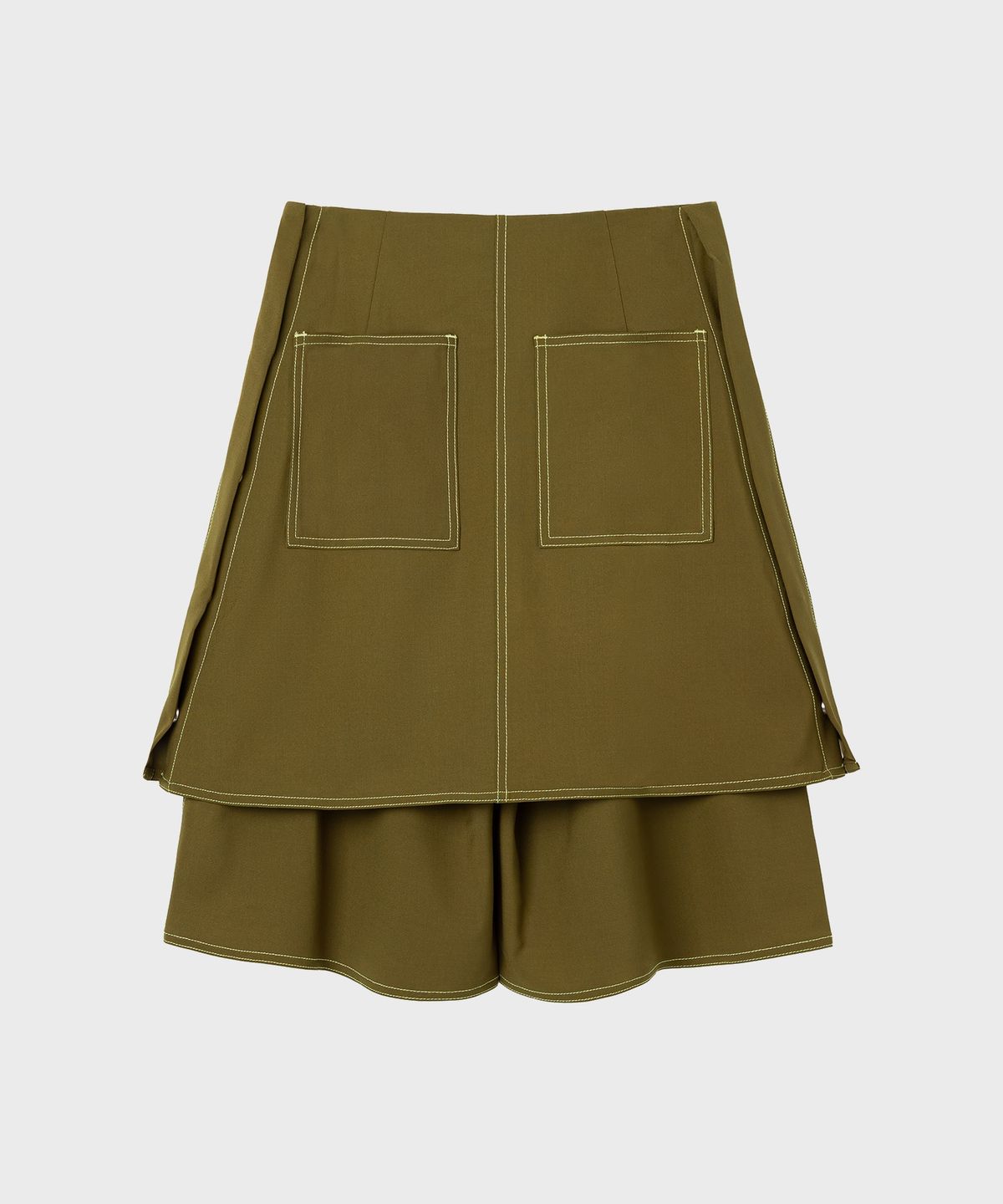 써네이(SUNNEI) (W) 판타 스커트 올리브 그린 PANTA SKIRT OLIVE GREEN