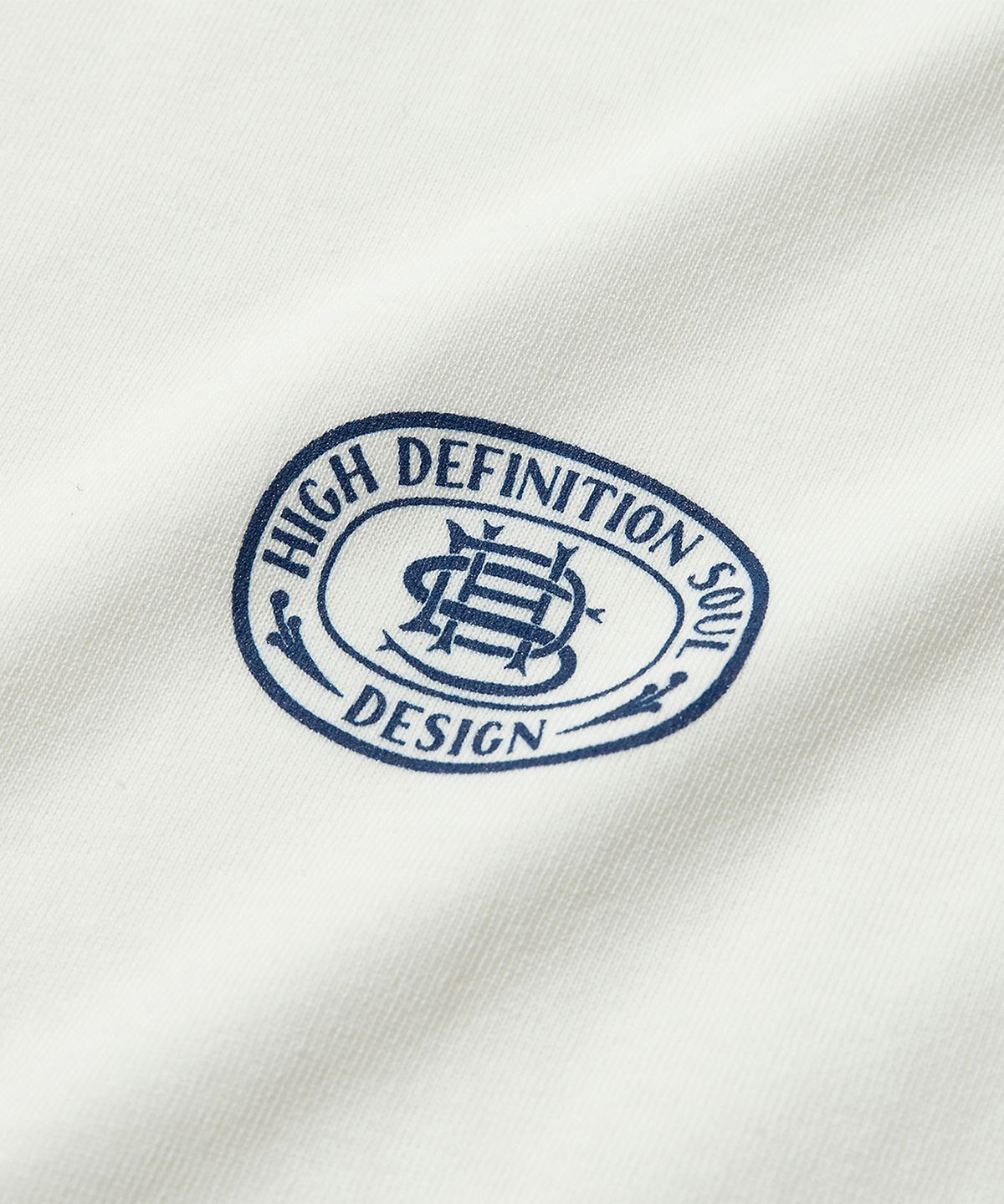 에이치디에스(HDS) MONOGRAM LOGO TEE - WHITE