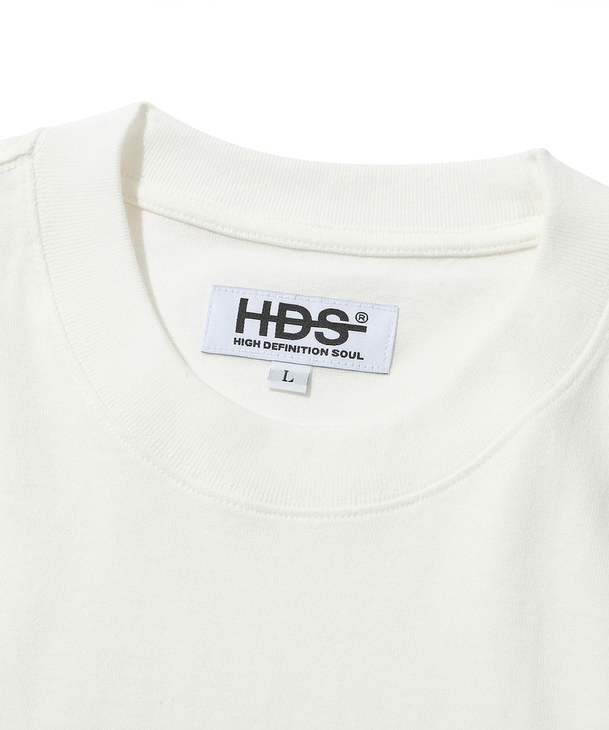 에이치디에스(HDS) MONOGRAM LOGO TEE - WHITE