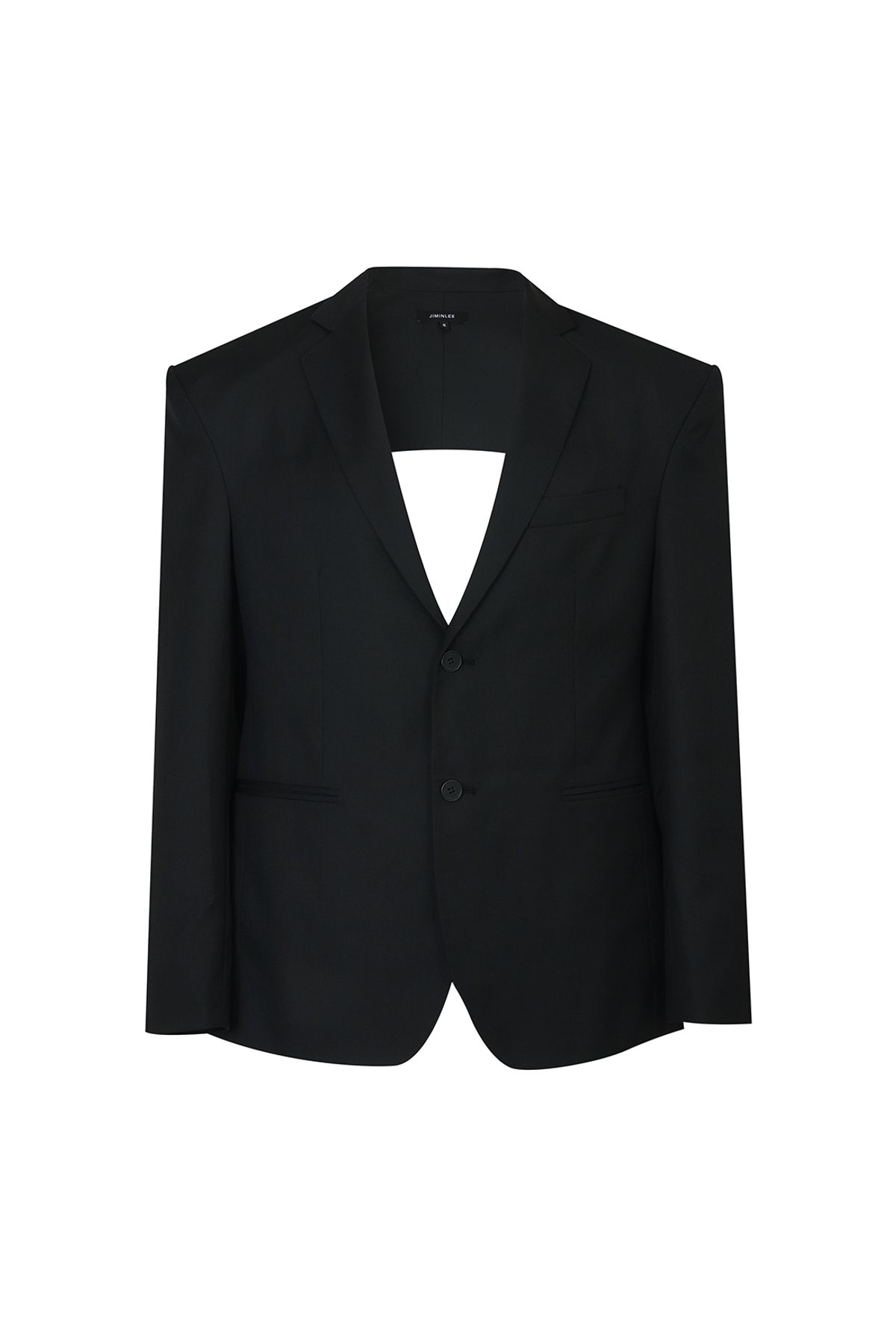 지민리(JIMINLEE) Back Cut-Out Jacket 백 컷-아웃 자켓 블랙