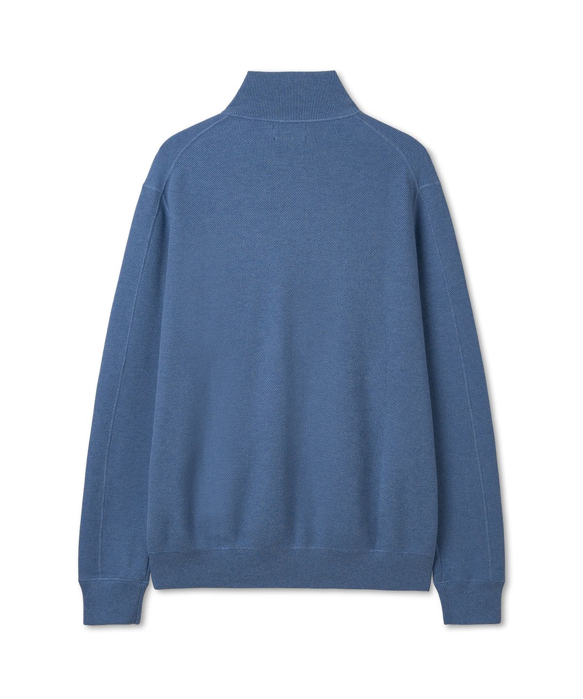 폴로 랄프 로렌(POLO RALPH LAUREN) 풀 지퍼 코튼 스웨터 - 블루