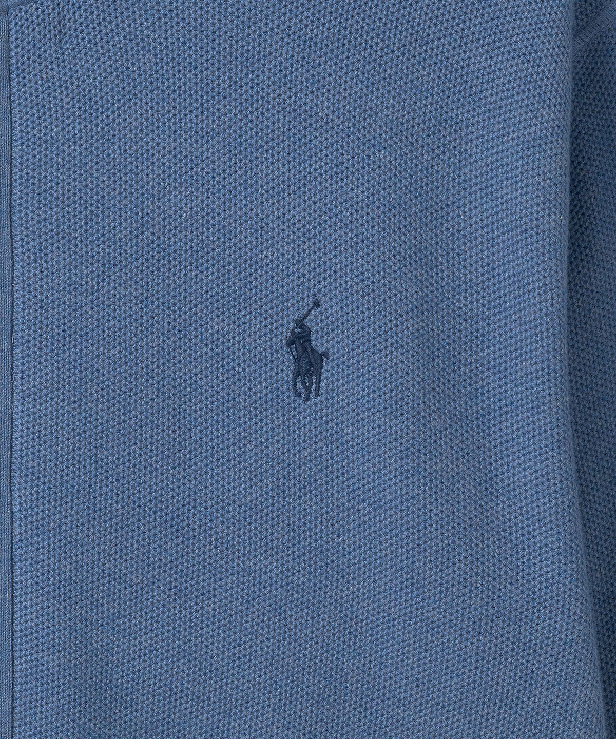 폴로 랄프 로렌(POLO RALPH LAUREN) 풀 지퍼 코튼 스웨터 - 블루