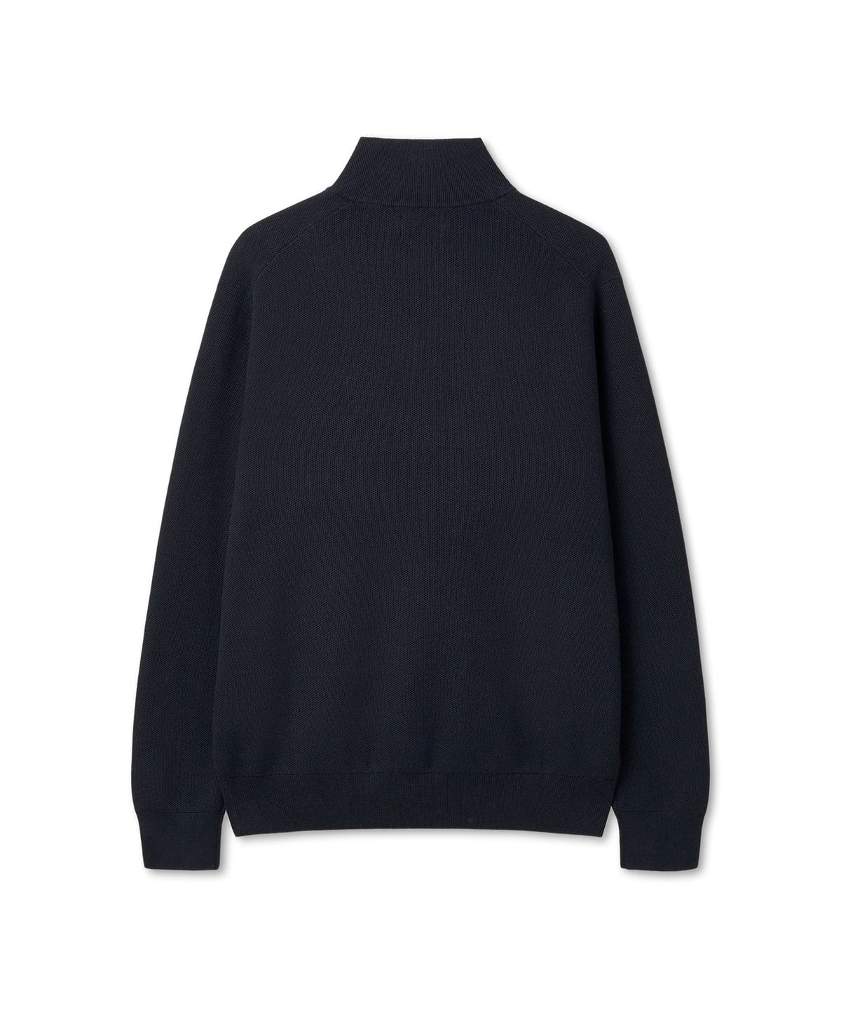 폴로 랄프 로렌(POLO RALPH LAUREN) 코튼 쿼터 지퍼 스웨터 - 네이비