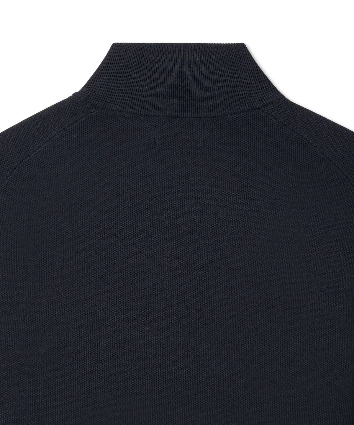 폴로 랄프 로렌(POLO RALPH LAUREN) 코튼 쿼터 지퍼 스웨터 - 네이비