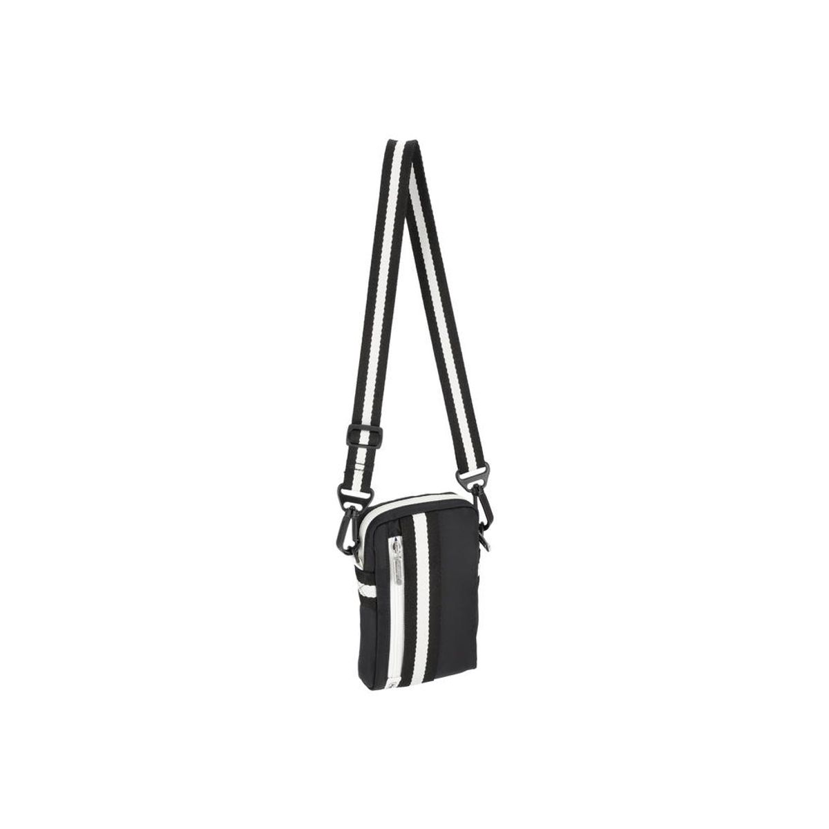 레스포색(LESPORTSAC) 스펙테이터 블랙 미니 웹 크로스바디 [1398.E849]