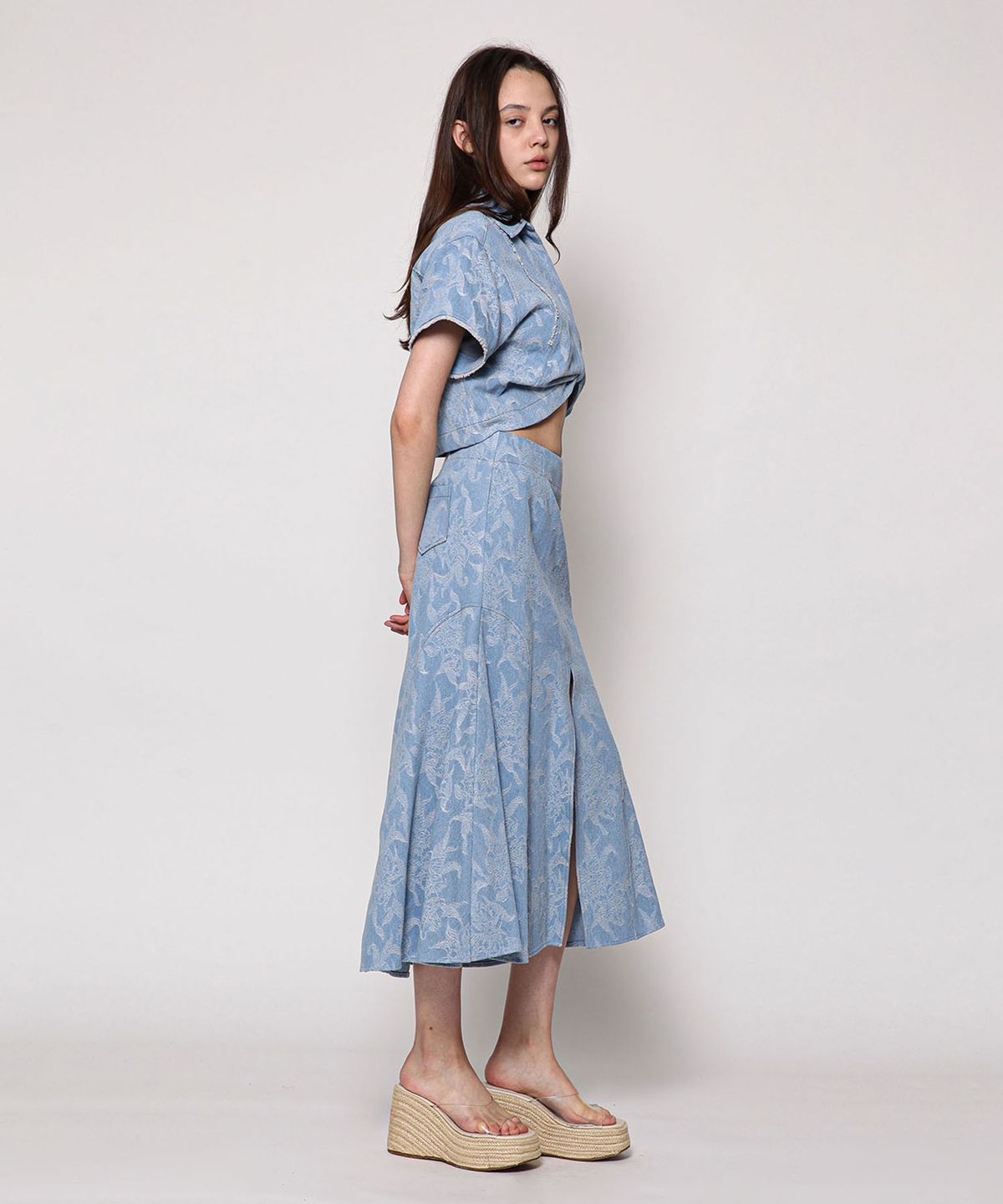 세컨드 아르무아(02ARMOIRE) April Shirts _ Light Blue