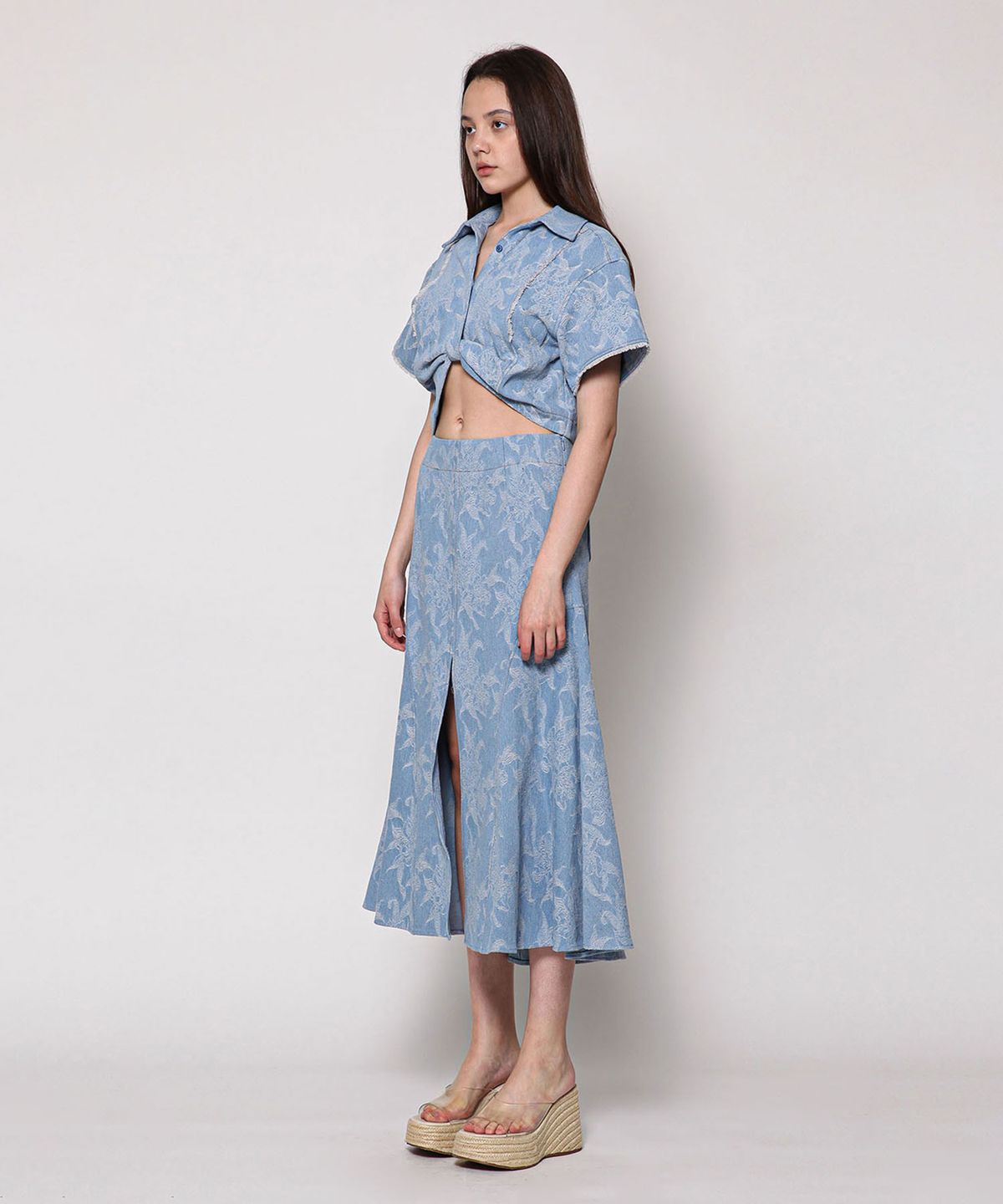세컨드 아르무아(02ARMOIRE) April Shirts _ Light Blue