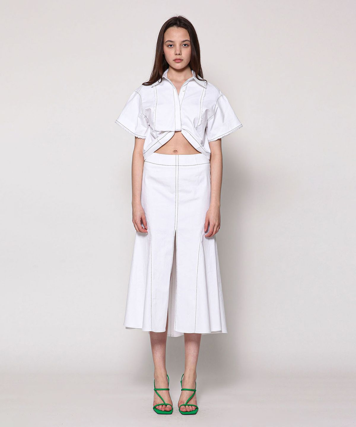 세컨드 아르무아(02ARMOIRE) April Shirts _ White
