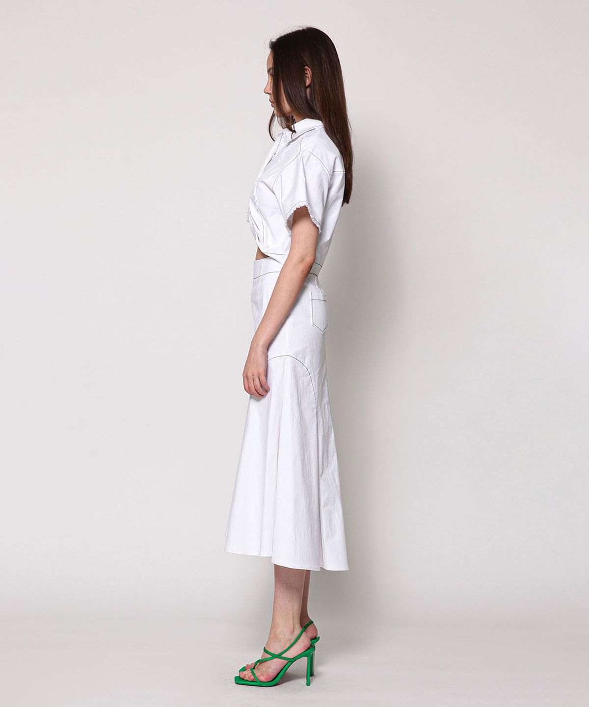 세컨드 아르무아(02ARMOIRE) April Shirts _ White