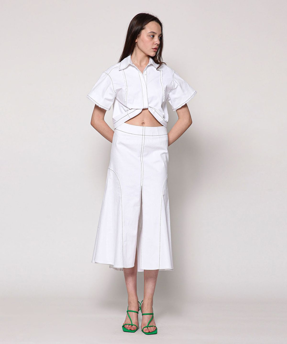 세컨드 아르무아(02ARMOIRE) April Shirts _ White
