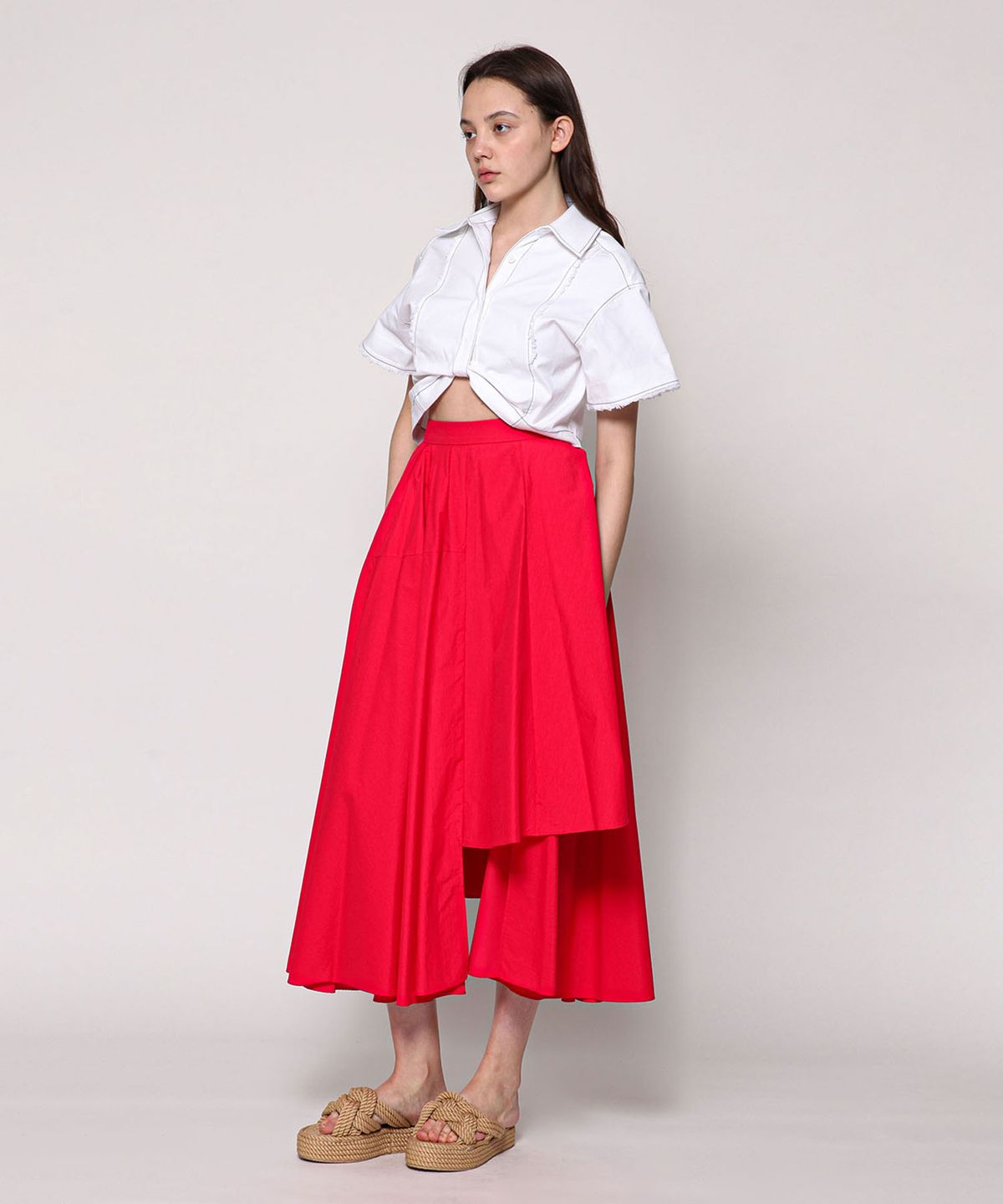 세컨드 아르무아(02ARMOIRE) April Shirts _ White