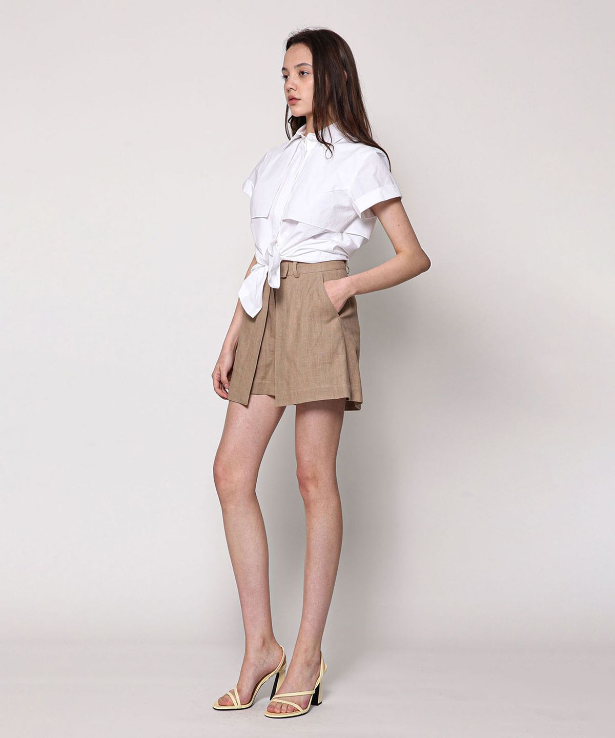 세컨드 아르무아(02ARMOIRE) Noa Shirts _ White