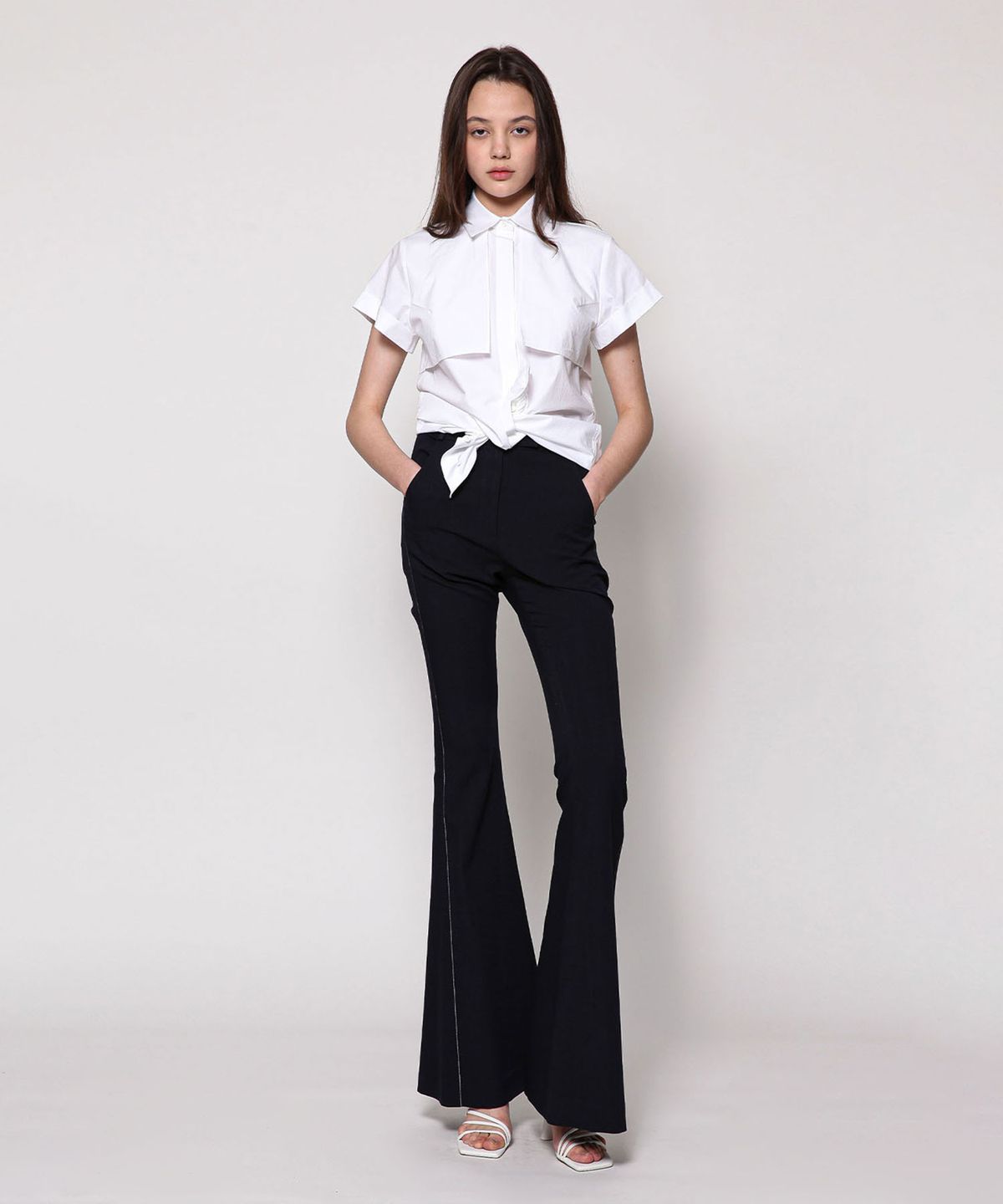 세컨드 아르무아(02ARMOIRE) Noa Shirts _ White