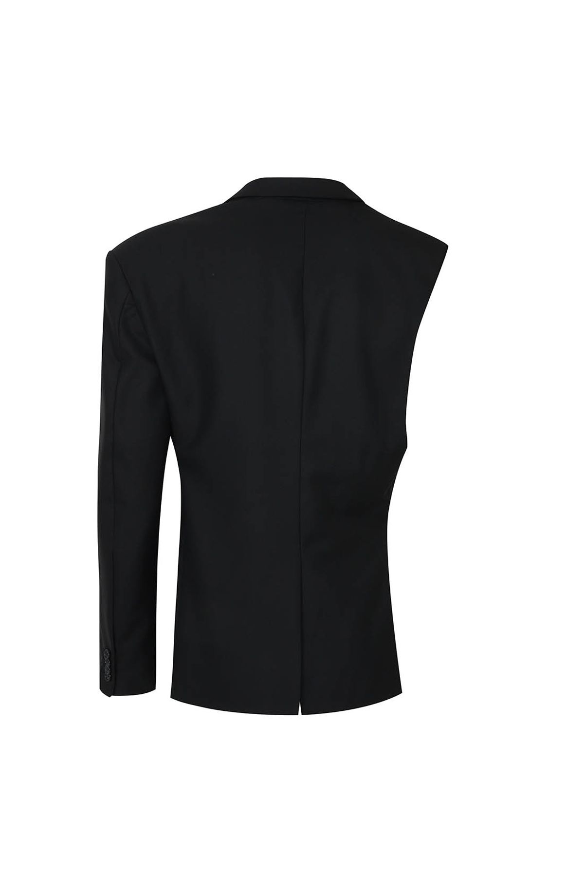 지민리(JIMINLEE) ONE SLEEVE SUIT JACKET 원 슬리브 수트 자켓 블랙