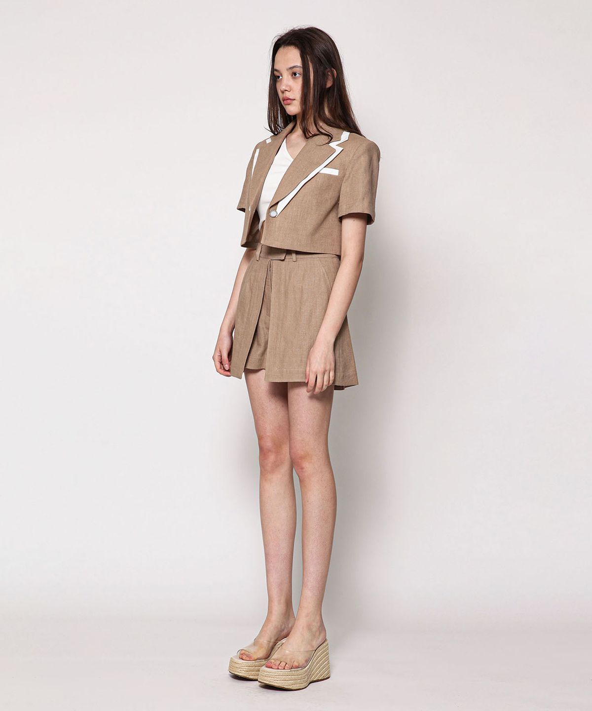 세컨드 아르무아(02ARMOIRE) Karina Jacket _ Beige