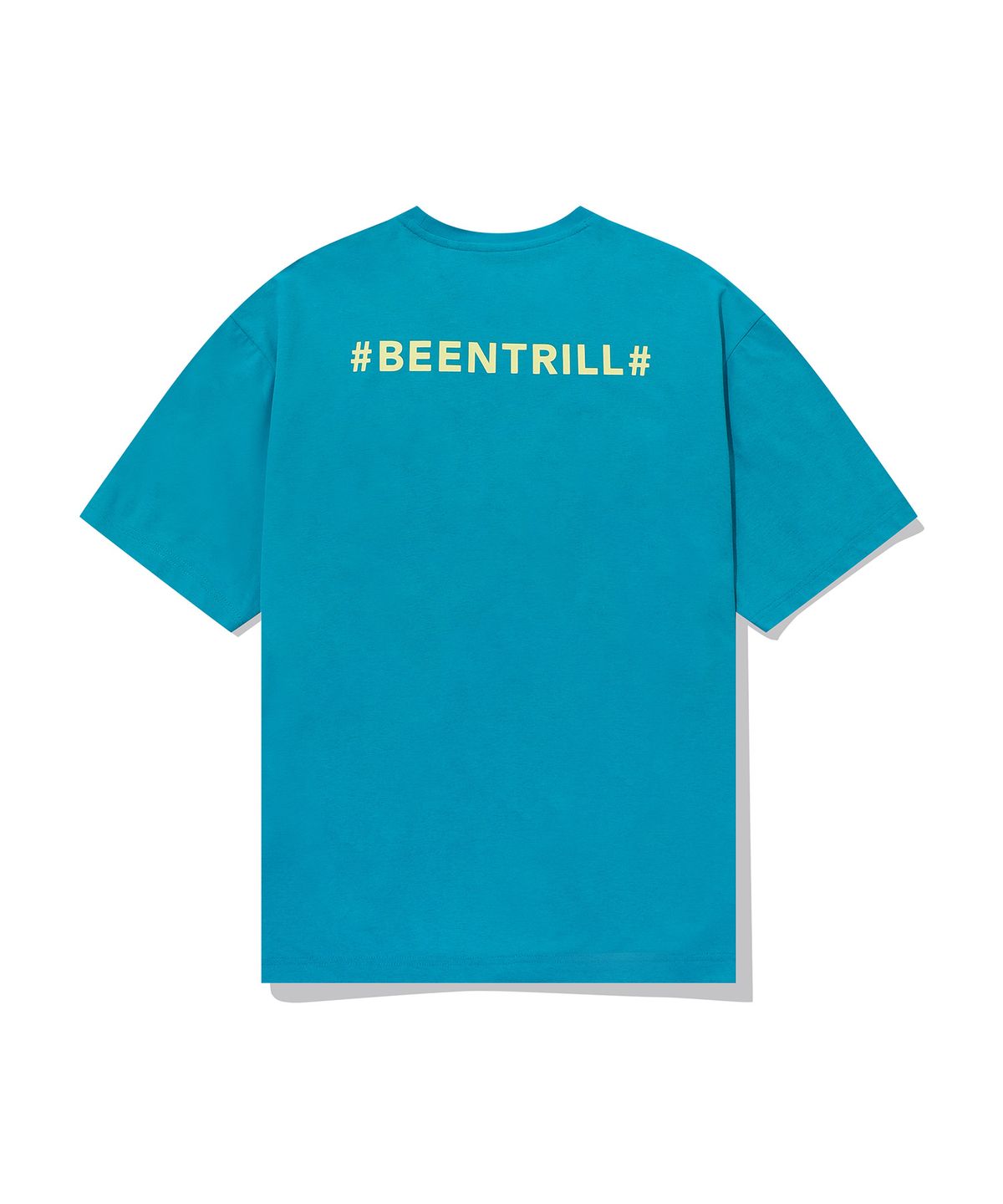 빈트릴(BEENTRILL) 섬머 뉴테크 쿨 드라이 오버핏 반팔 티셔츠(틸)
