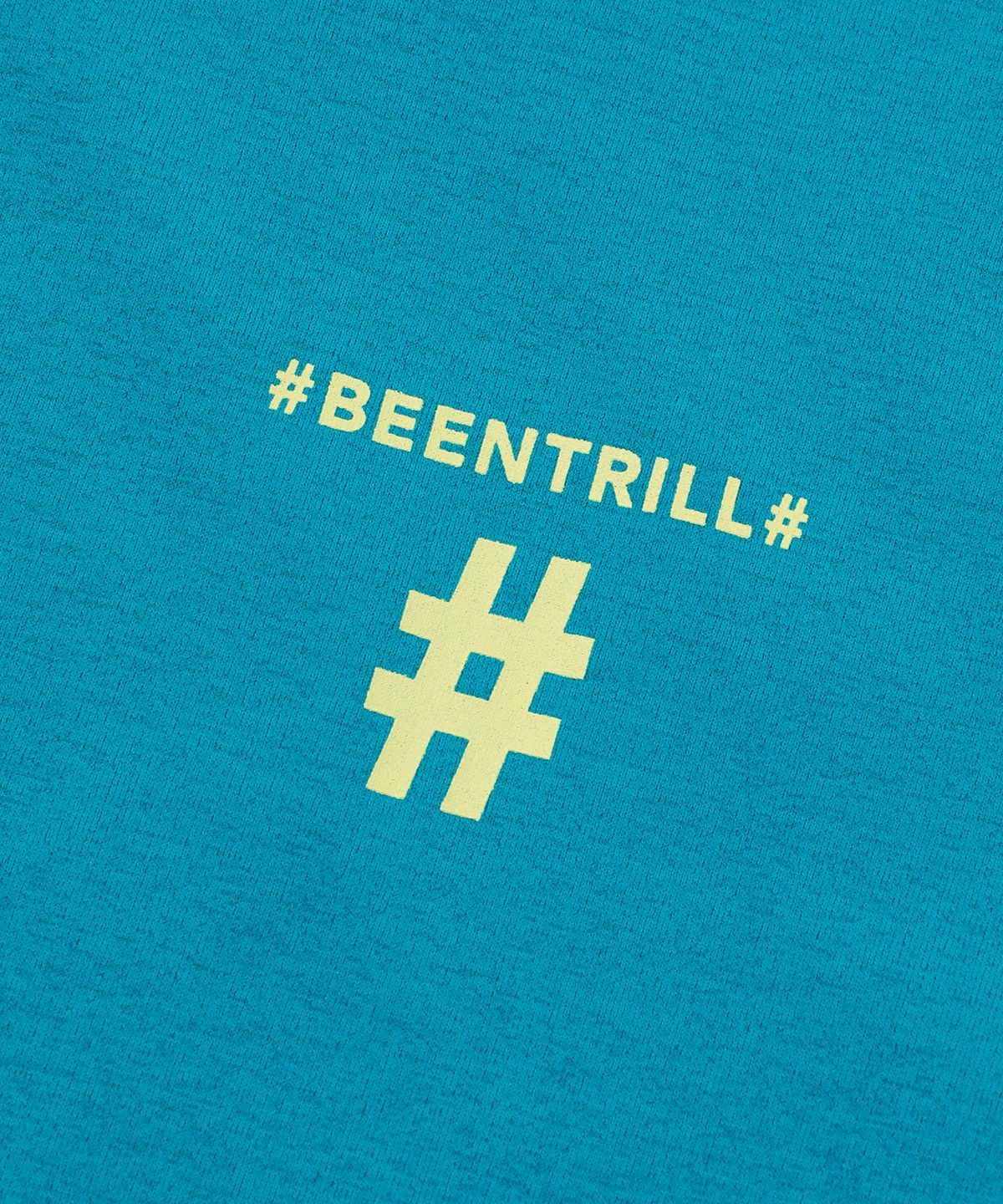 빈트릴(BEENTRILL) 섬머 뉴테크 쿨 드라이 오버핏 반팔 티셔츠(틸)