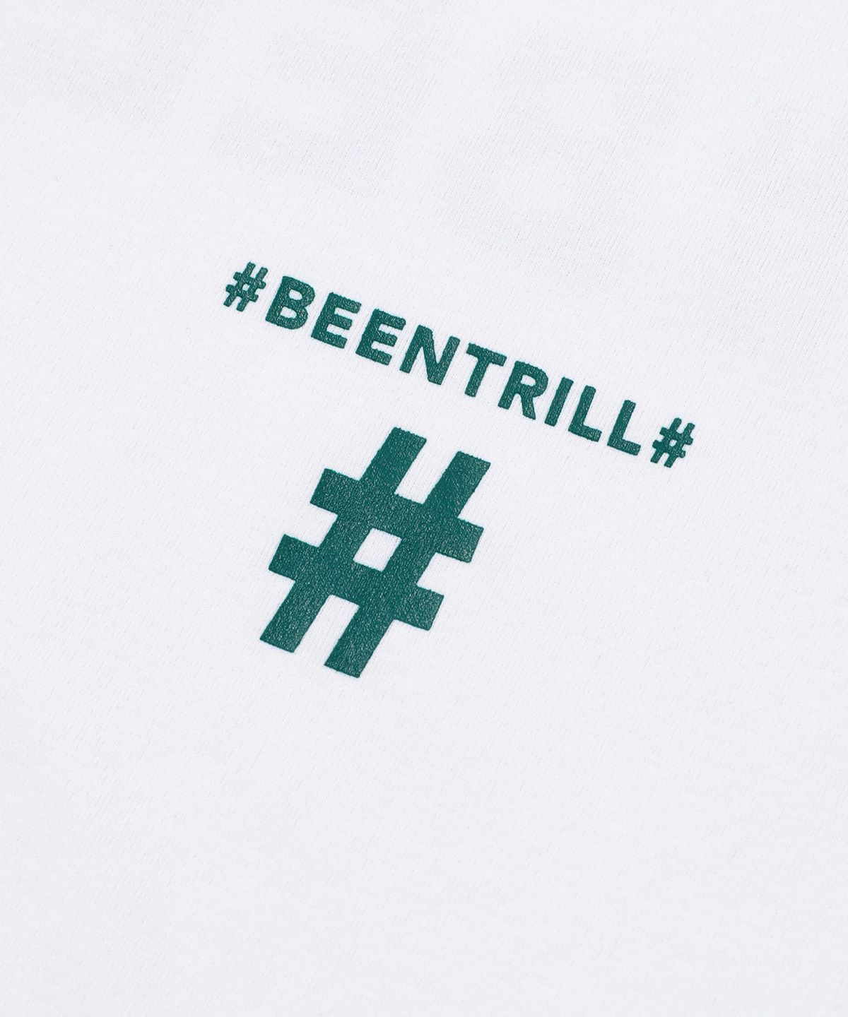 빈트릴(BEENTRILL) 섬머 뉴테크 쿨 드라이 오버핏 반팔 티셔츠(오프 화이트)