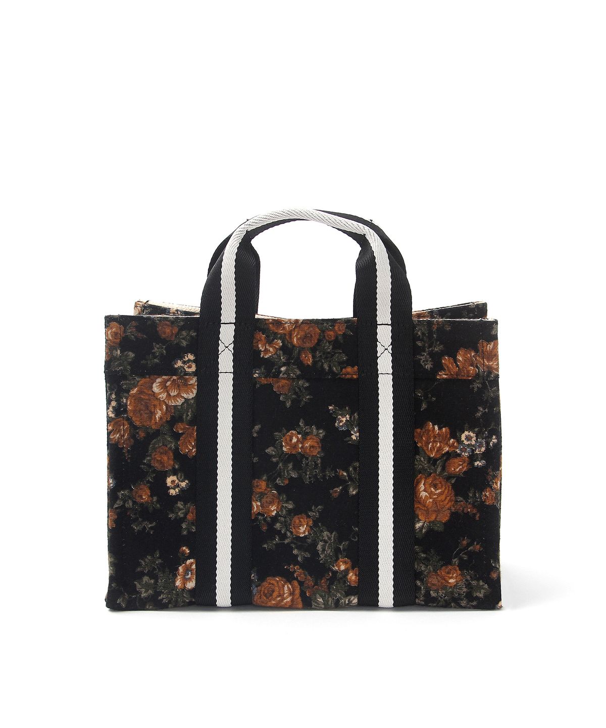 오알오알(OROR) book tote bag 001 flower black