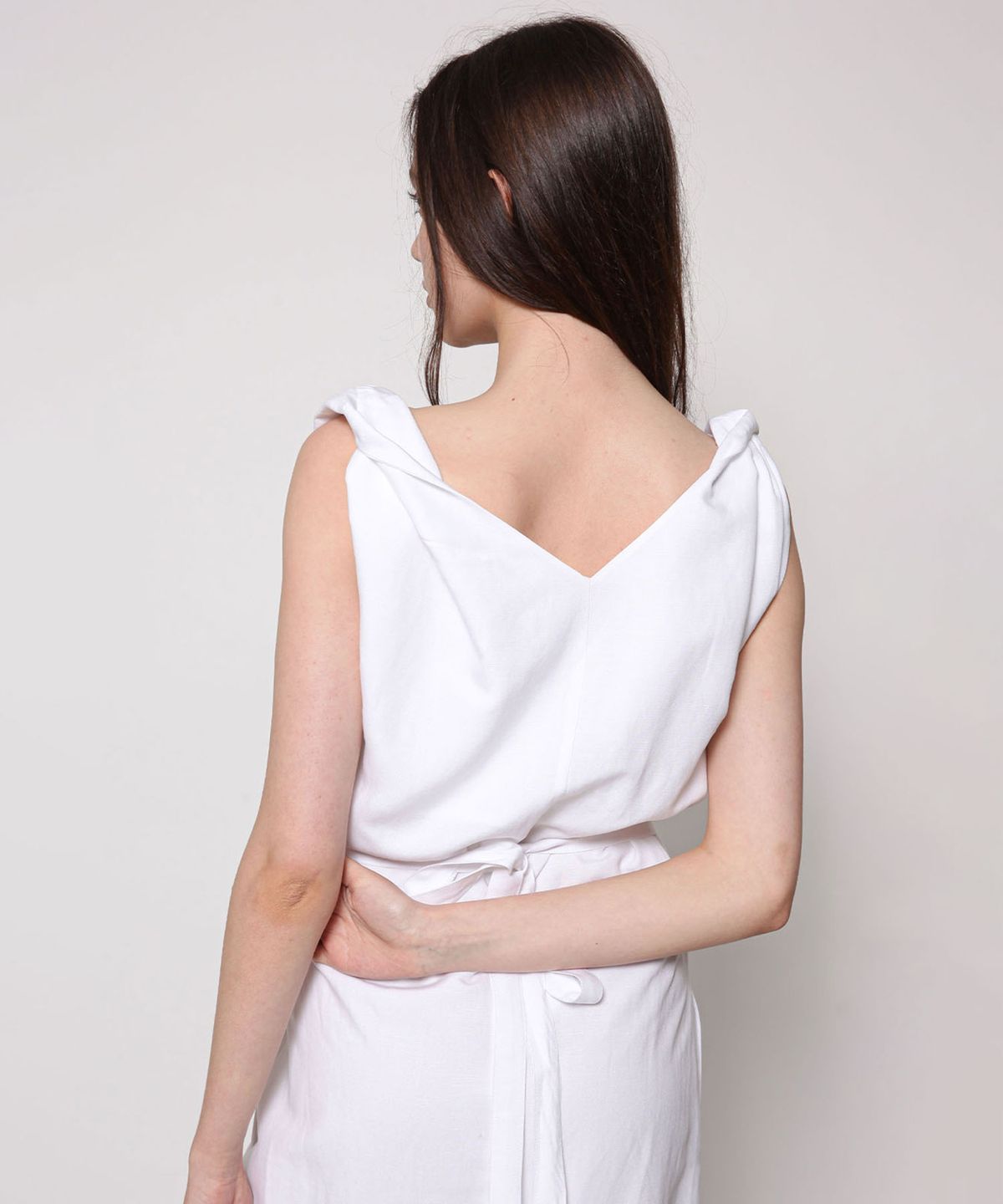 세컨드 아르무아(02ARMOIRE) Aida Dress _ White