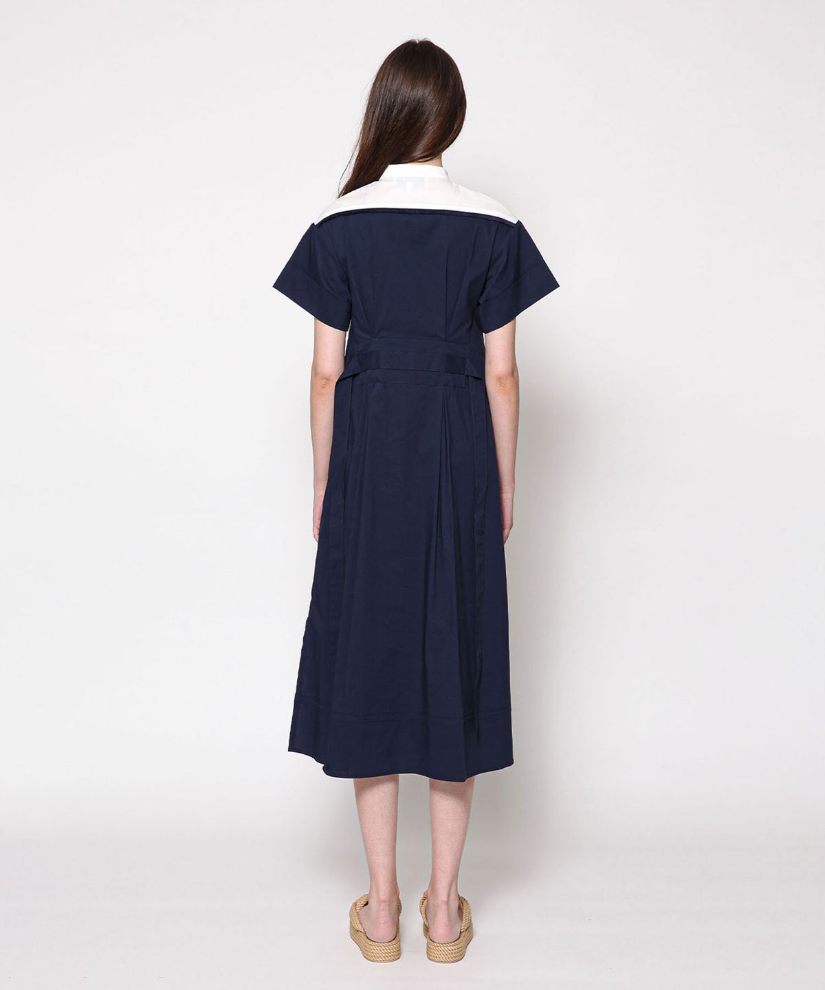 세컨드 아르무아(02ARMOIRE) Teo Dress _ Navy