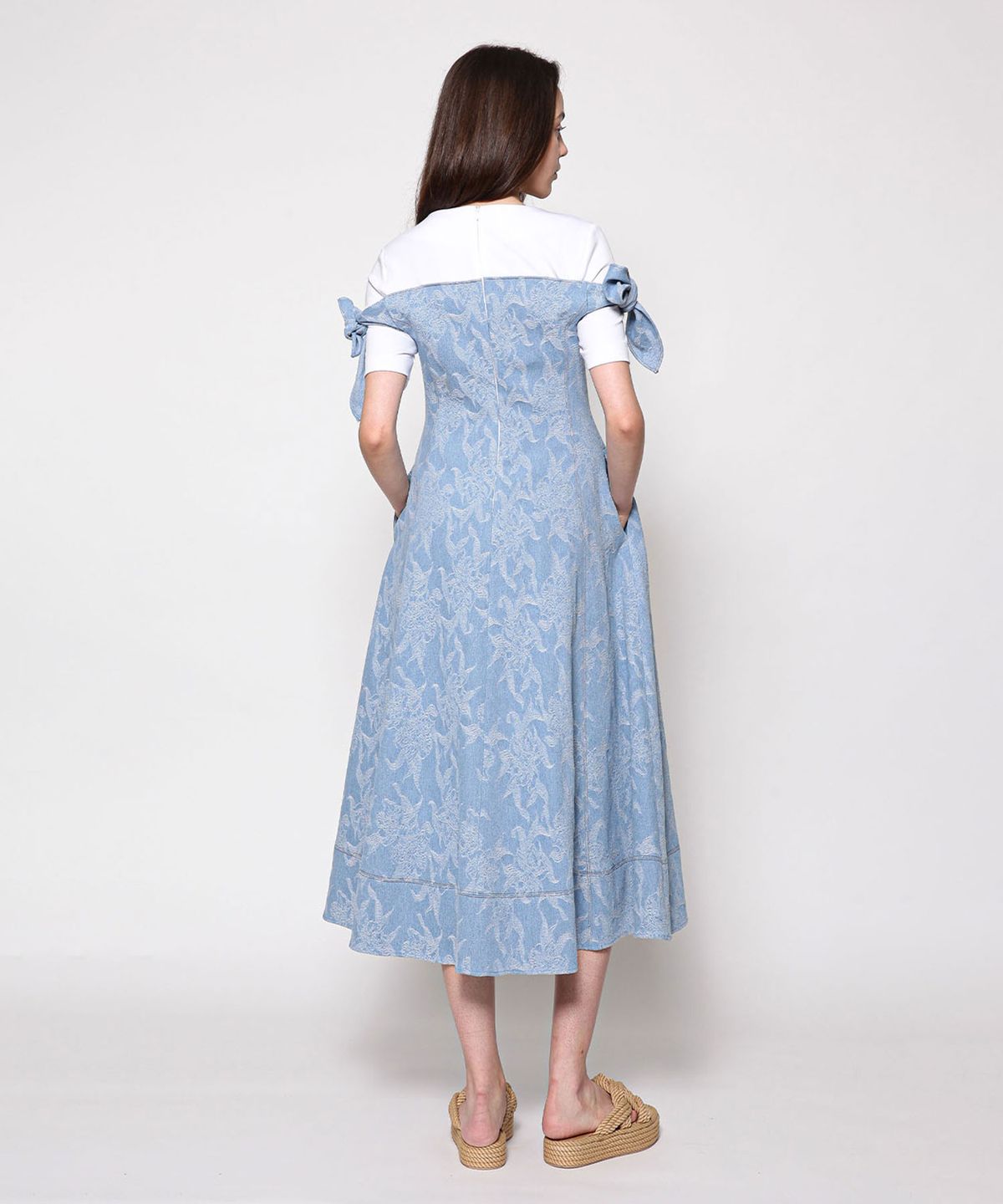 세컨드 아르무아(02ARMOIRE) Benny Dress _ Light Blue