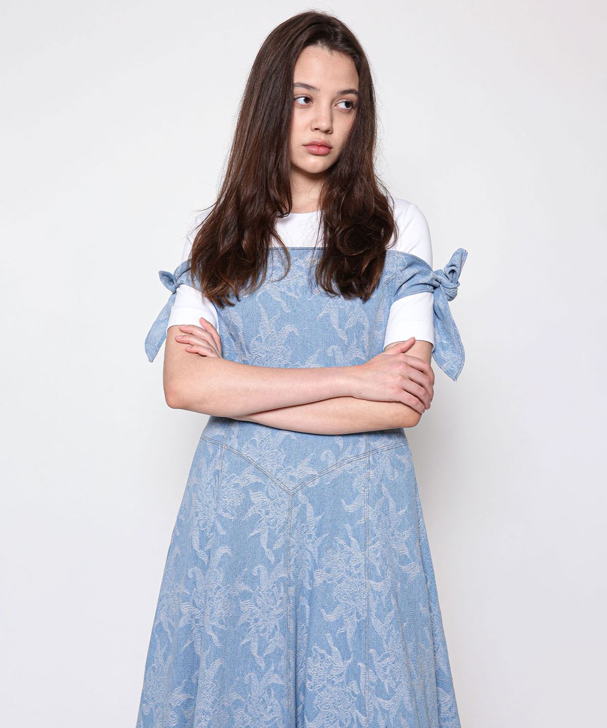 세컨드 아르무아(02ARMOIRE) Benny Dress _ Light Blue