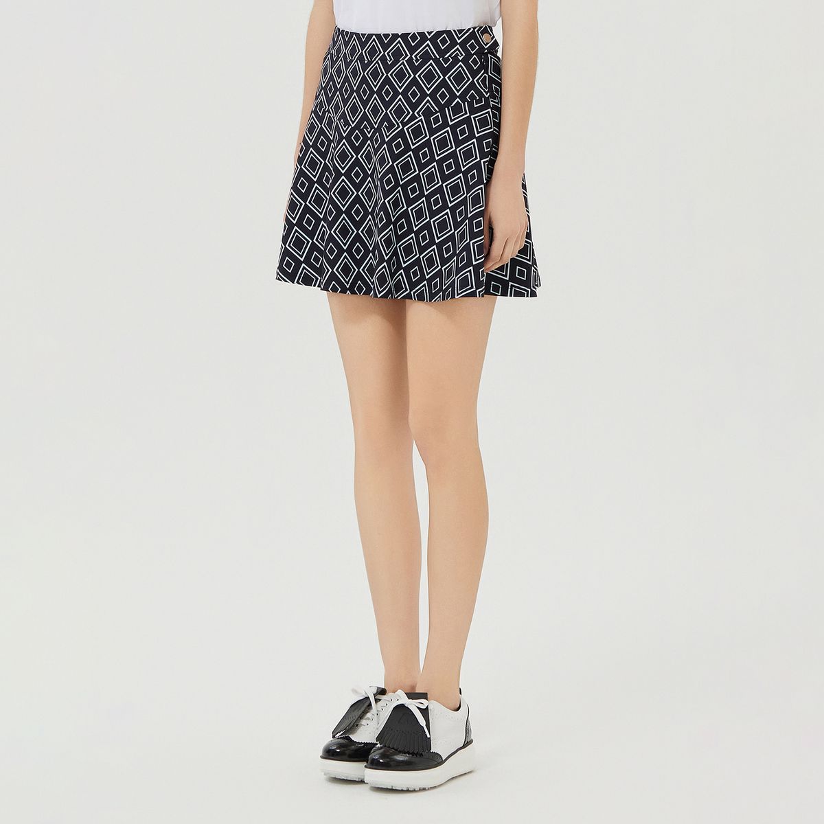 마틴골프(MARTINE GOLF) E-band Flared Culottes_Navy