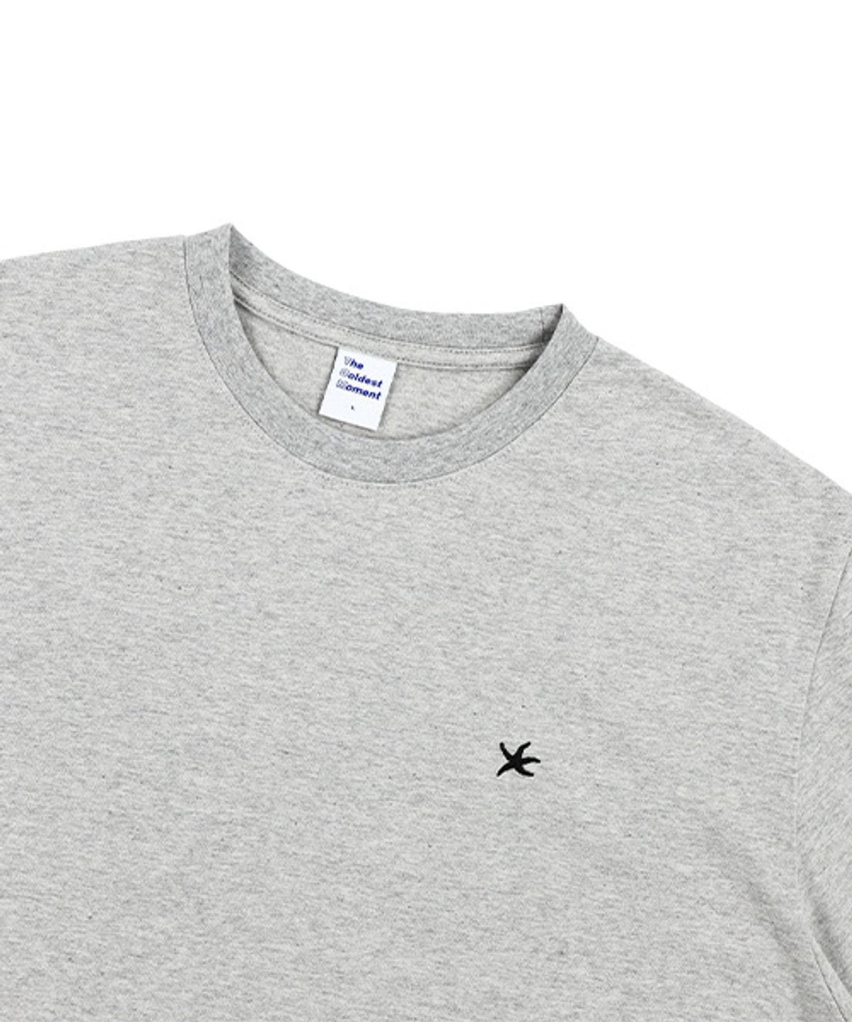 더콜디스트모먼트(THE COLDEST MOMENT) TCM starfish mini logo T (grey)