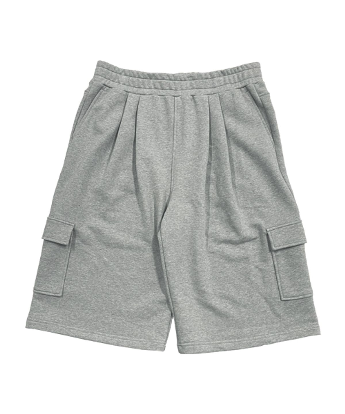 더콜디스트모먼트(THE COLDEST MOMENT) TCM cargo half sweat pants (grey)