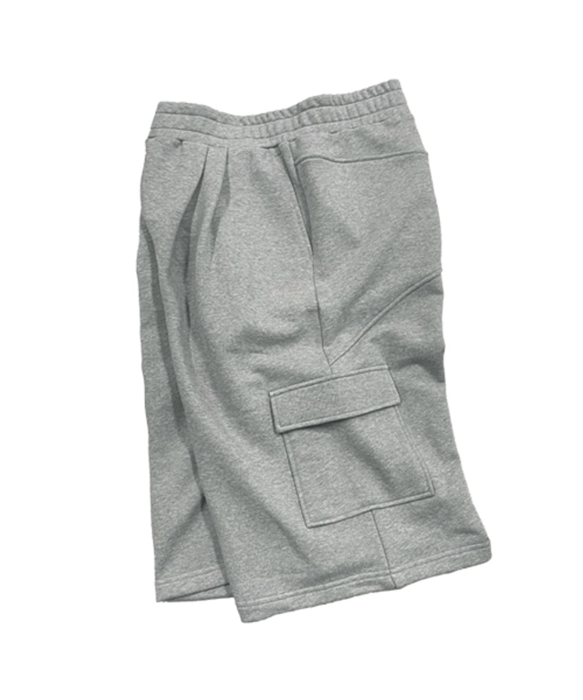 더콜디스트모먼트(THE COLDEST MOMENT) TCM cargo half sweat pants (grey)