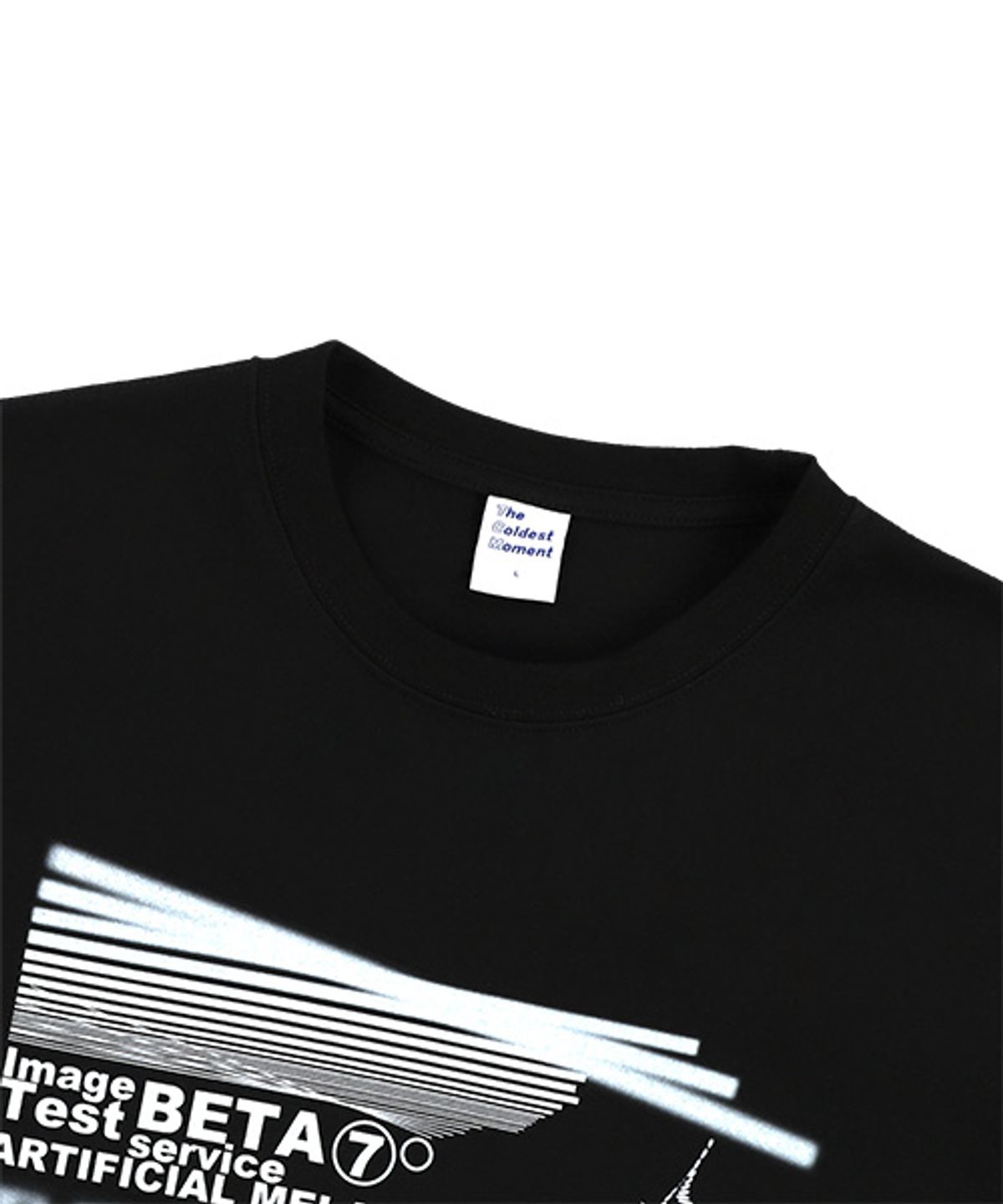 더콜디스트모먼트(THE COLDEST MOMENT) TCM melanine T (black)