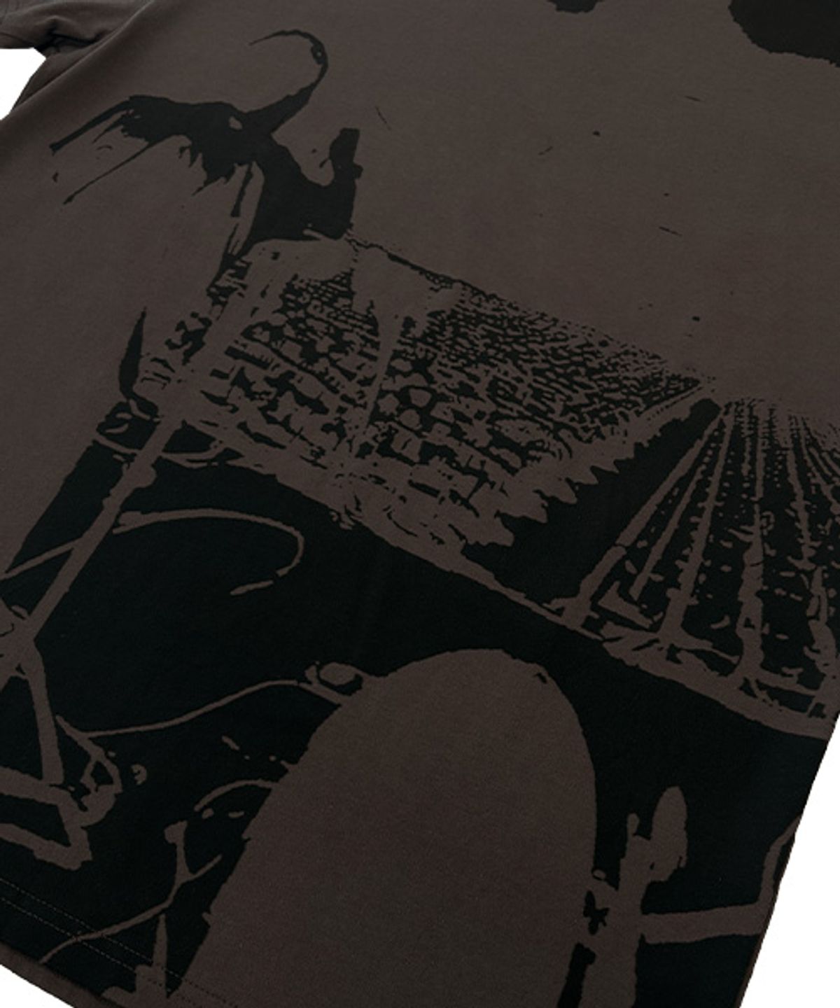 더콜디스트모먼트(THECOLDESTMOMENT) TCM festival T (brown)